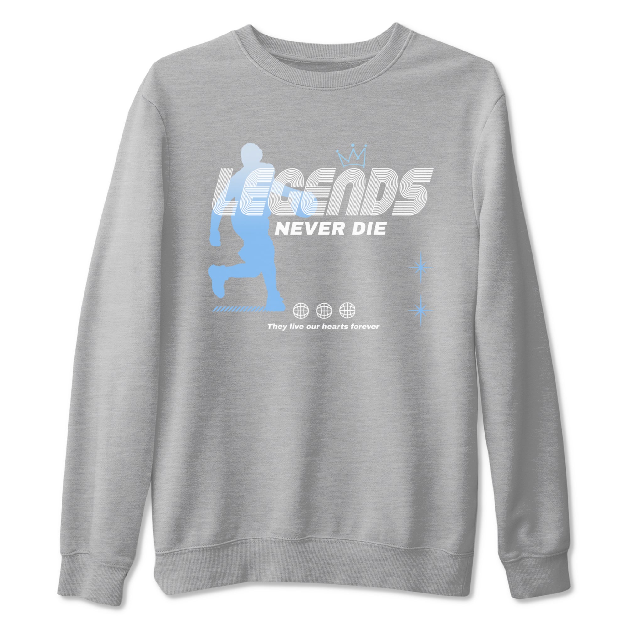 Legends Never Die Sneaker Tees - Air Jordan 11 Legend Blue