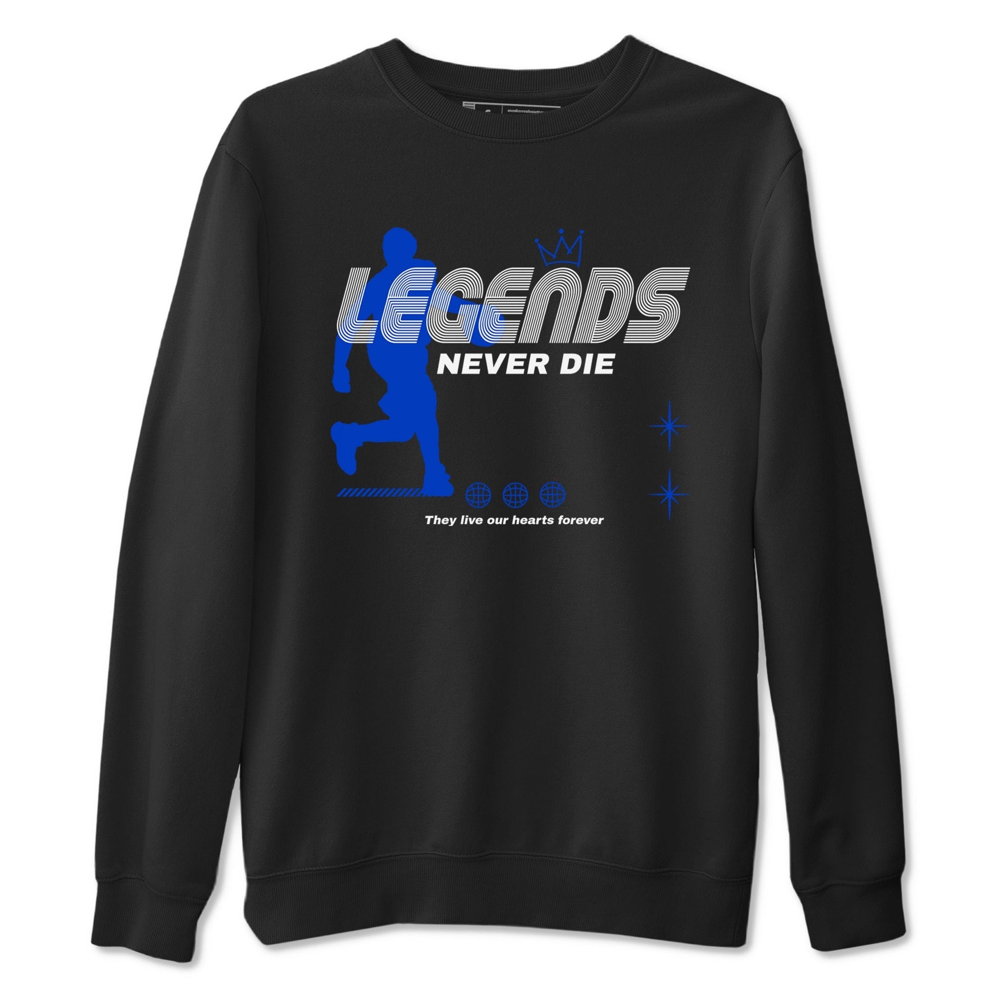 Legends Never Die Sneaker Tees - Air Jordan 12 Blueberry