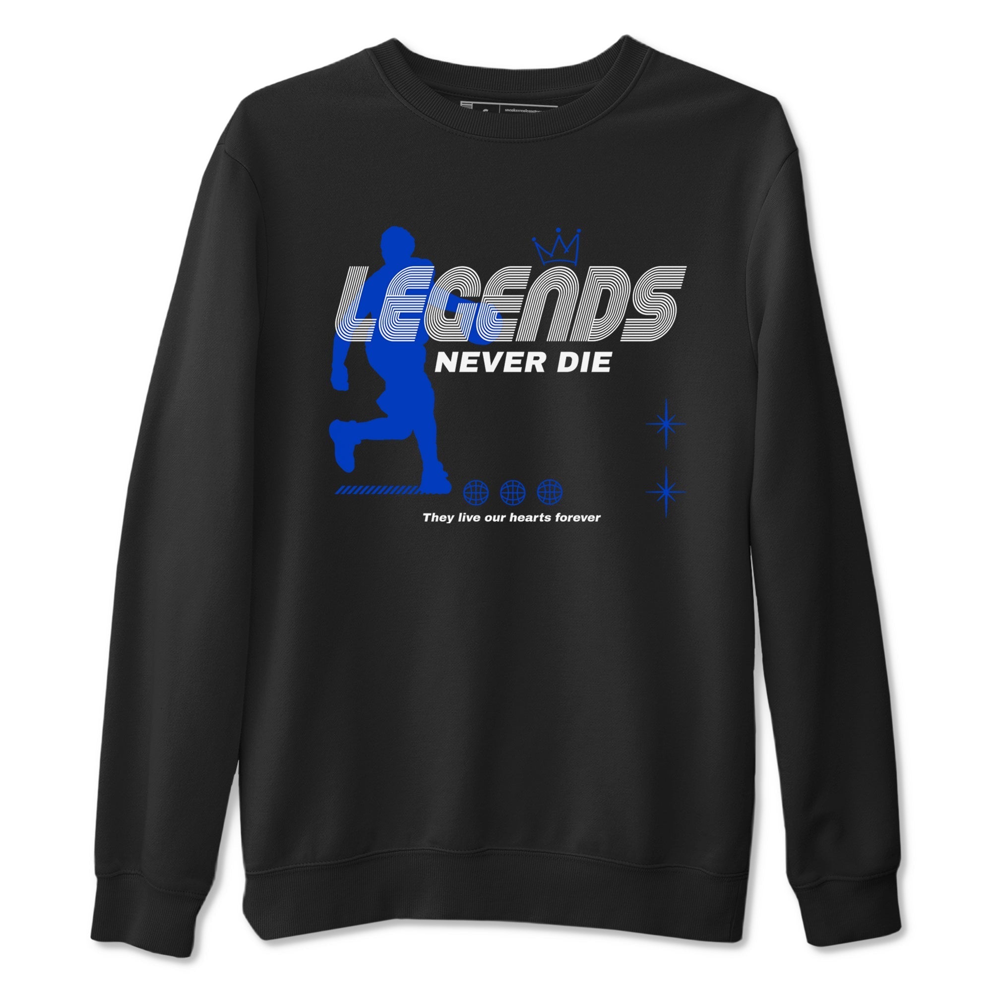 Legends Never Die Sneaker Tees - Air Jordan 12 Blueberry