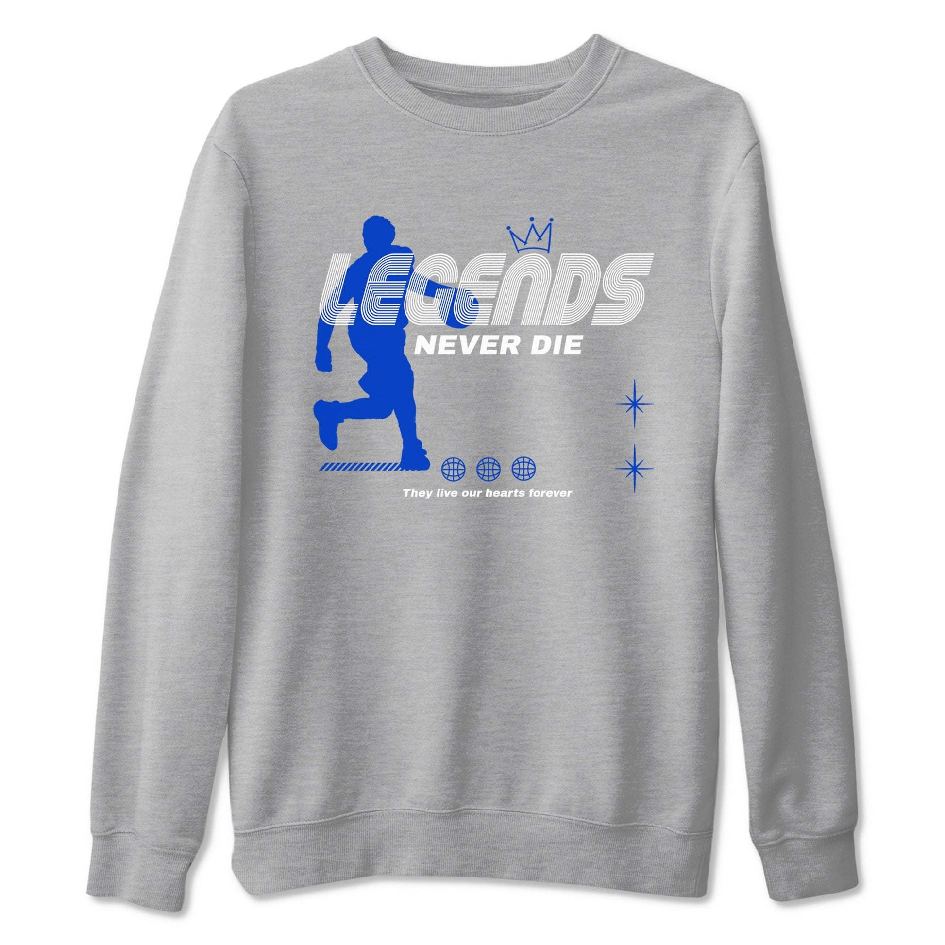 Legends Never Die Sneaker Tees - Air Jordan 12 Blueberry