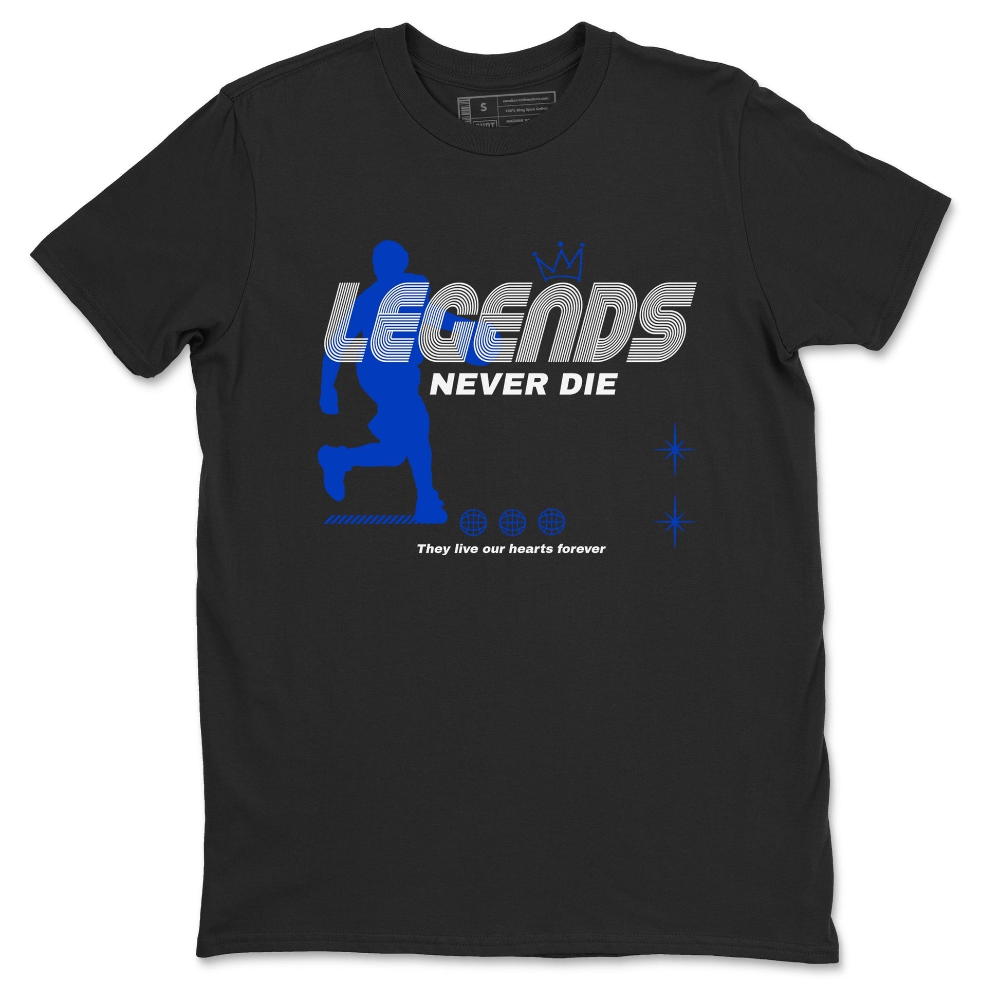 Legends Never Die Sneaker Tees - Air Jordan 12 Blueberry
