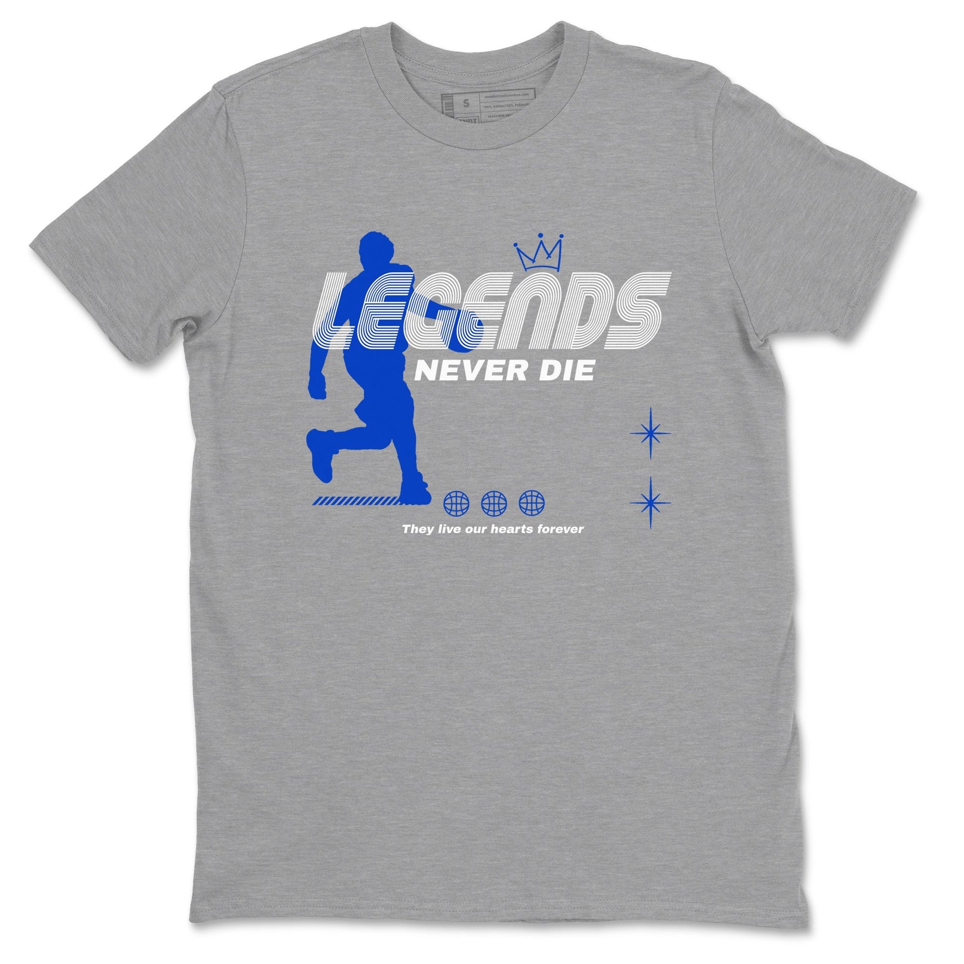 Legends Never Die Sneaker Tees - Air Jordan 12 Blueberry