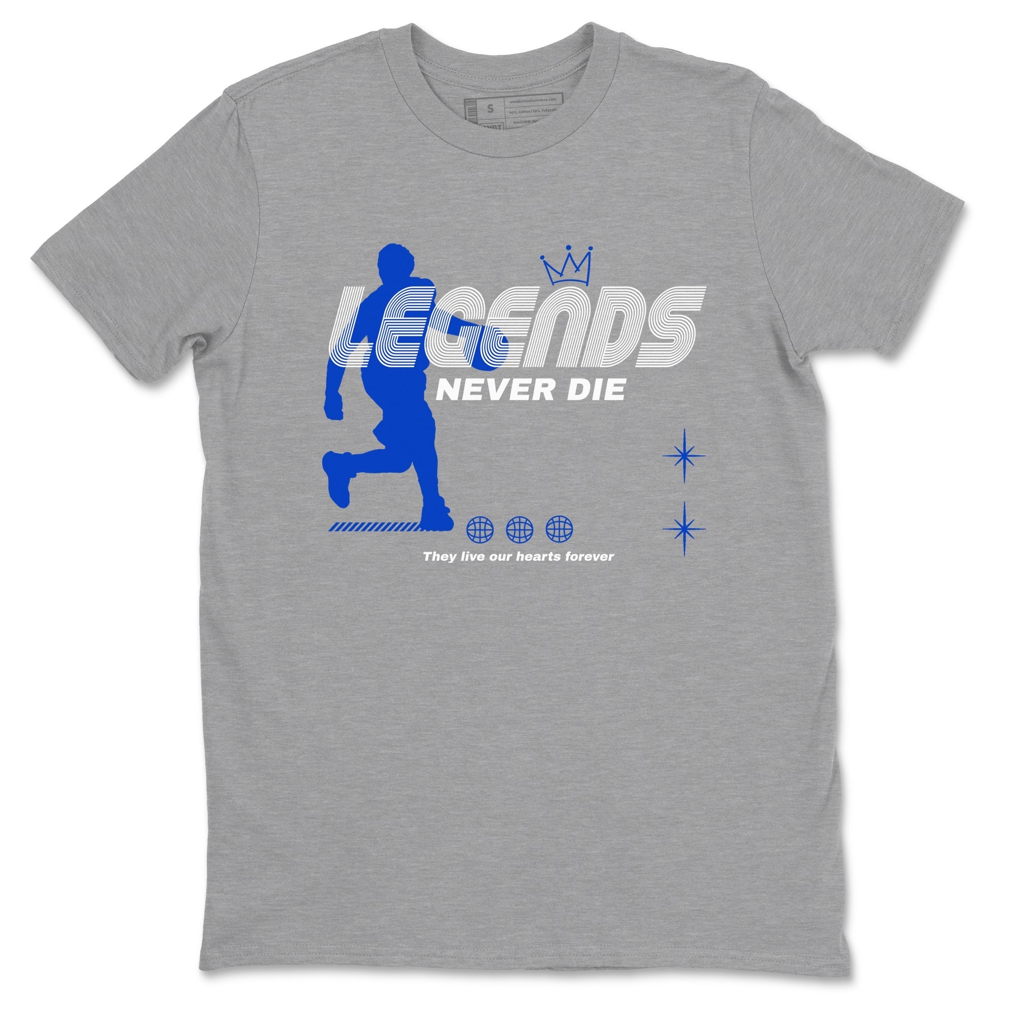 Legends Never Die Sneaker Tees - Air Jordan 12 Blueberry