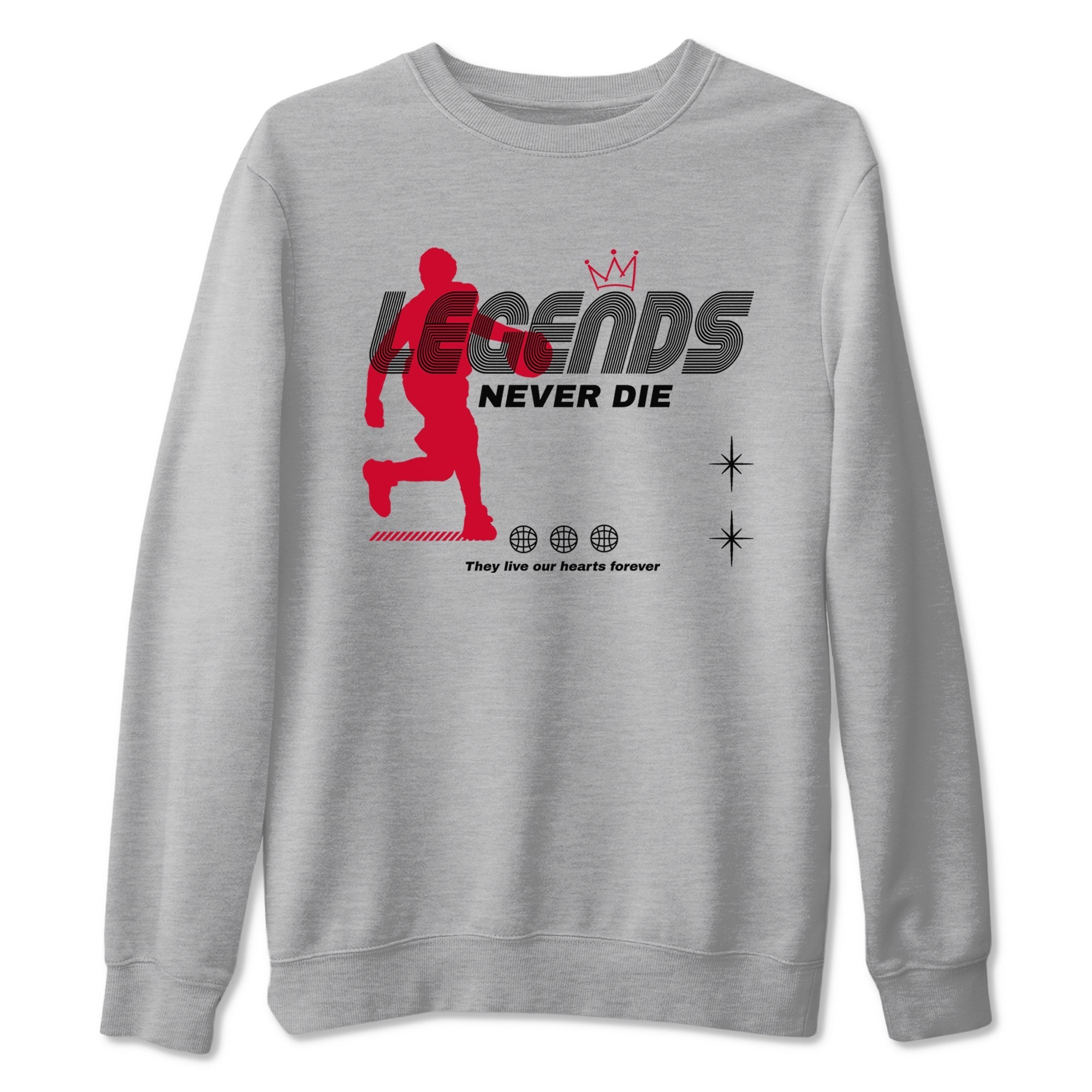 Legends Never Die Sneaker Tees - Air Jordan 12 Flu Game