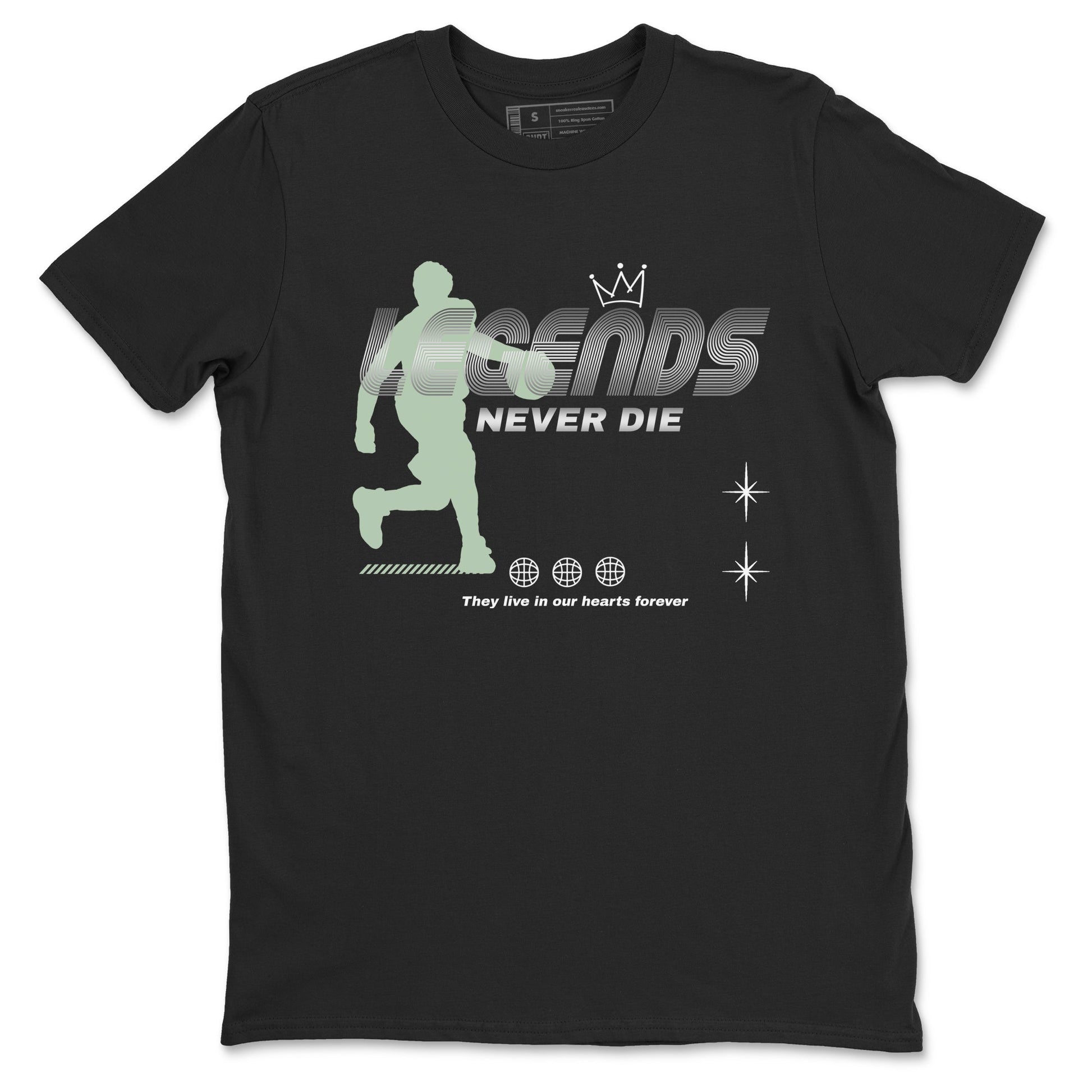 Legends Never Die Sneaker Tees - Air Jordan 4 Abundance