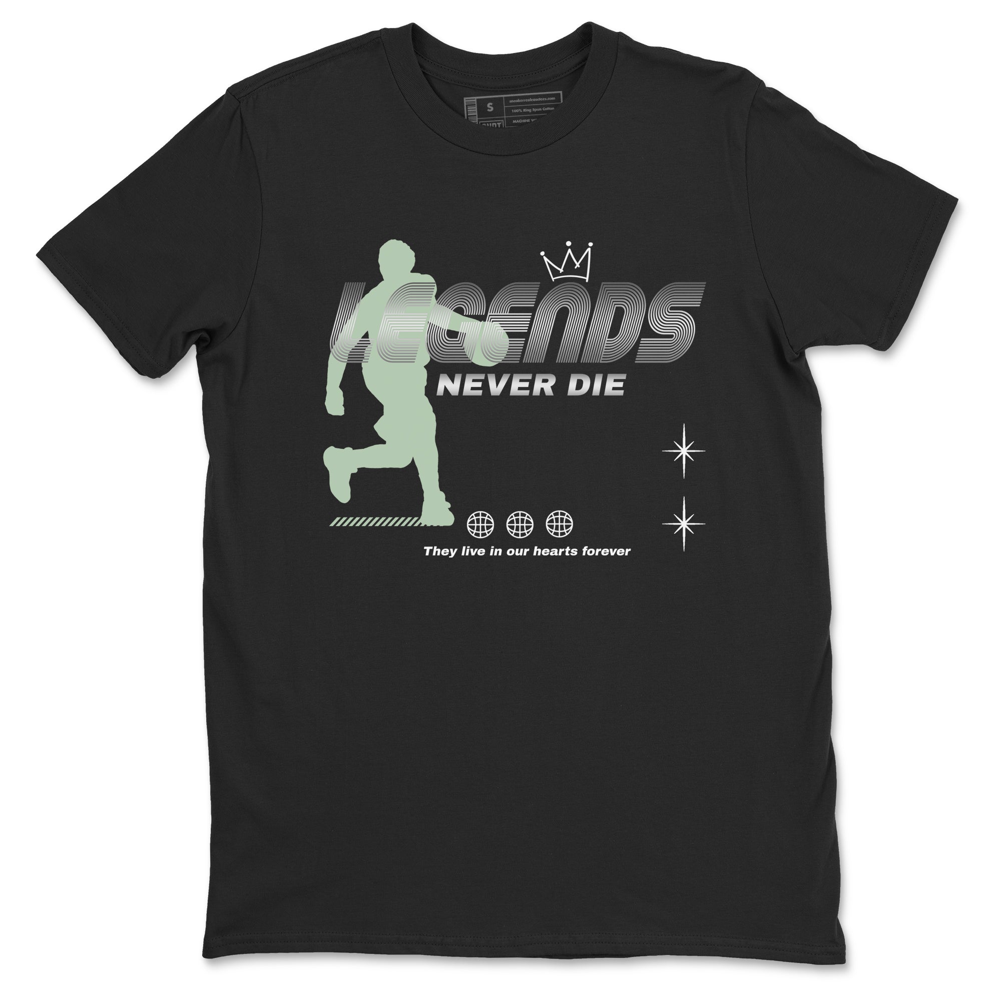 Legends Never Die Sneaker Tees - Air Jordan 4 Abundance
