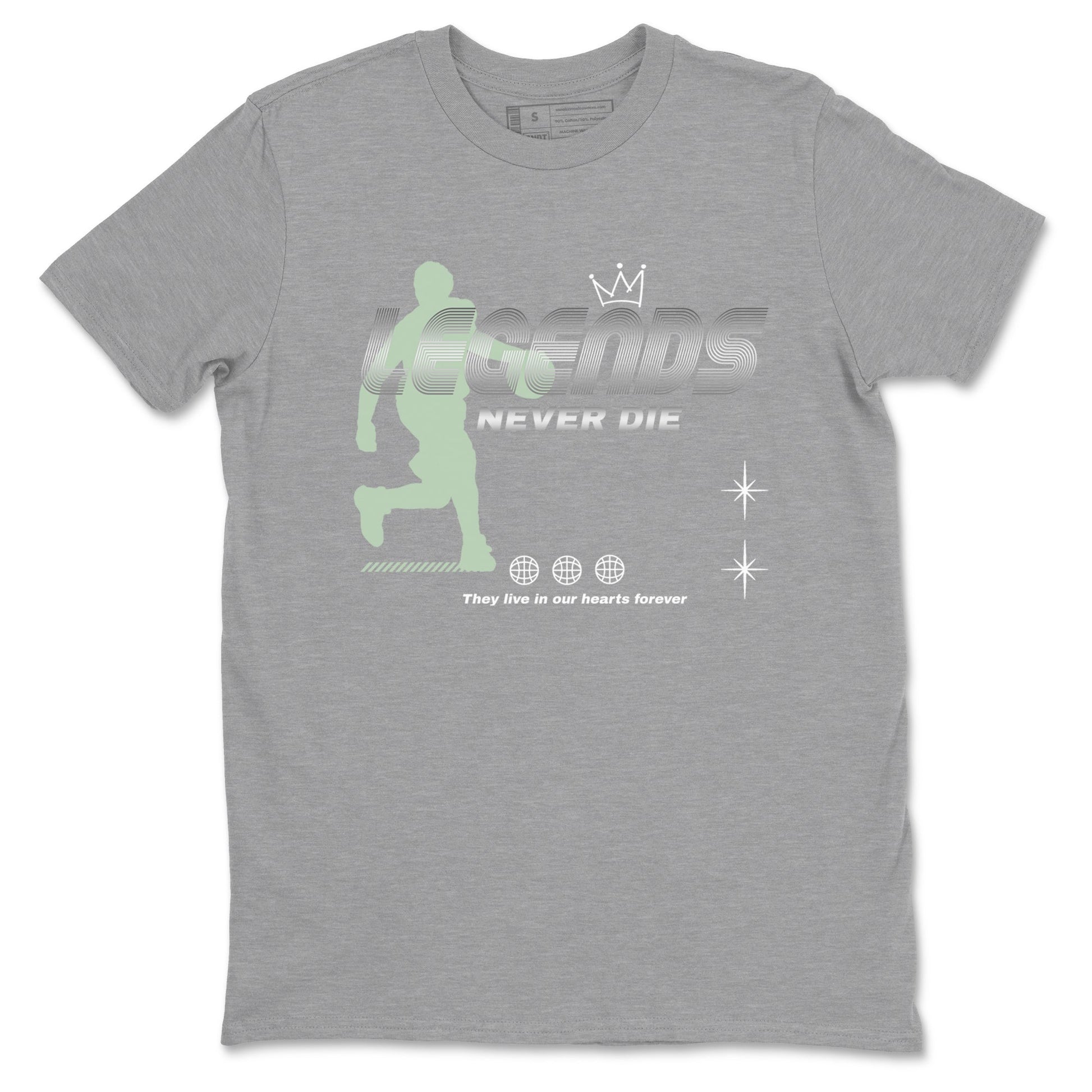 Legends Never Die Sneaker Tees - Air Jordan 4 Abundance