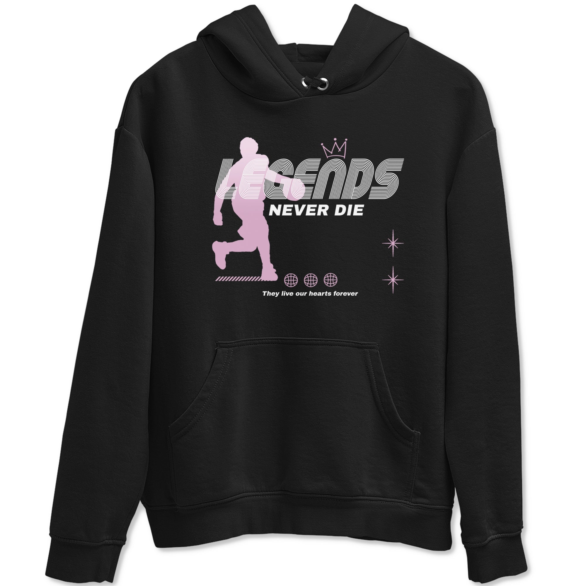 Legends Never Die Sneaker Tees - Air Jordan 4 Orchid