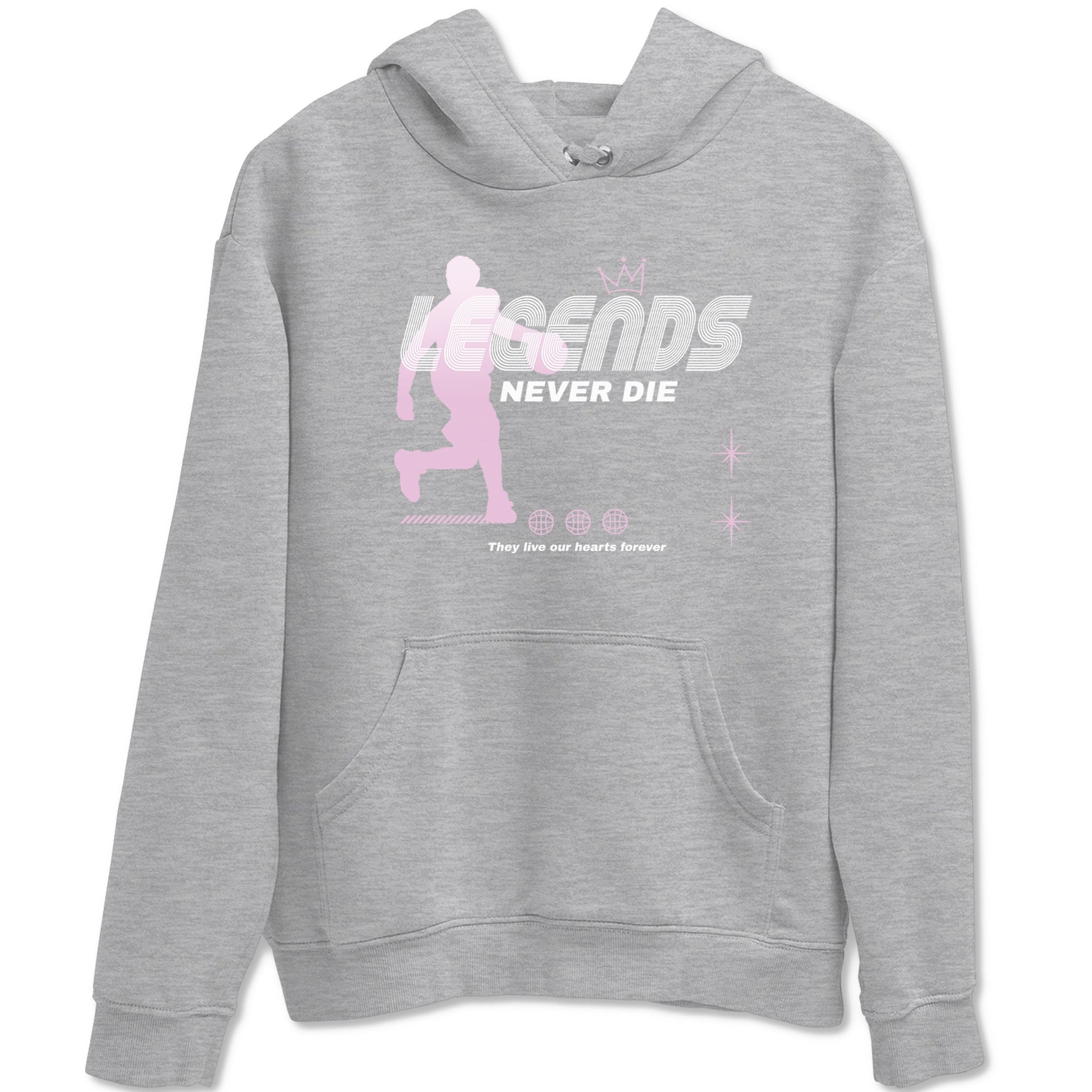 Legends Never Die Sneaker Tees - Air Jordan 4 Orchid