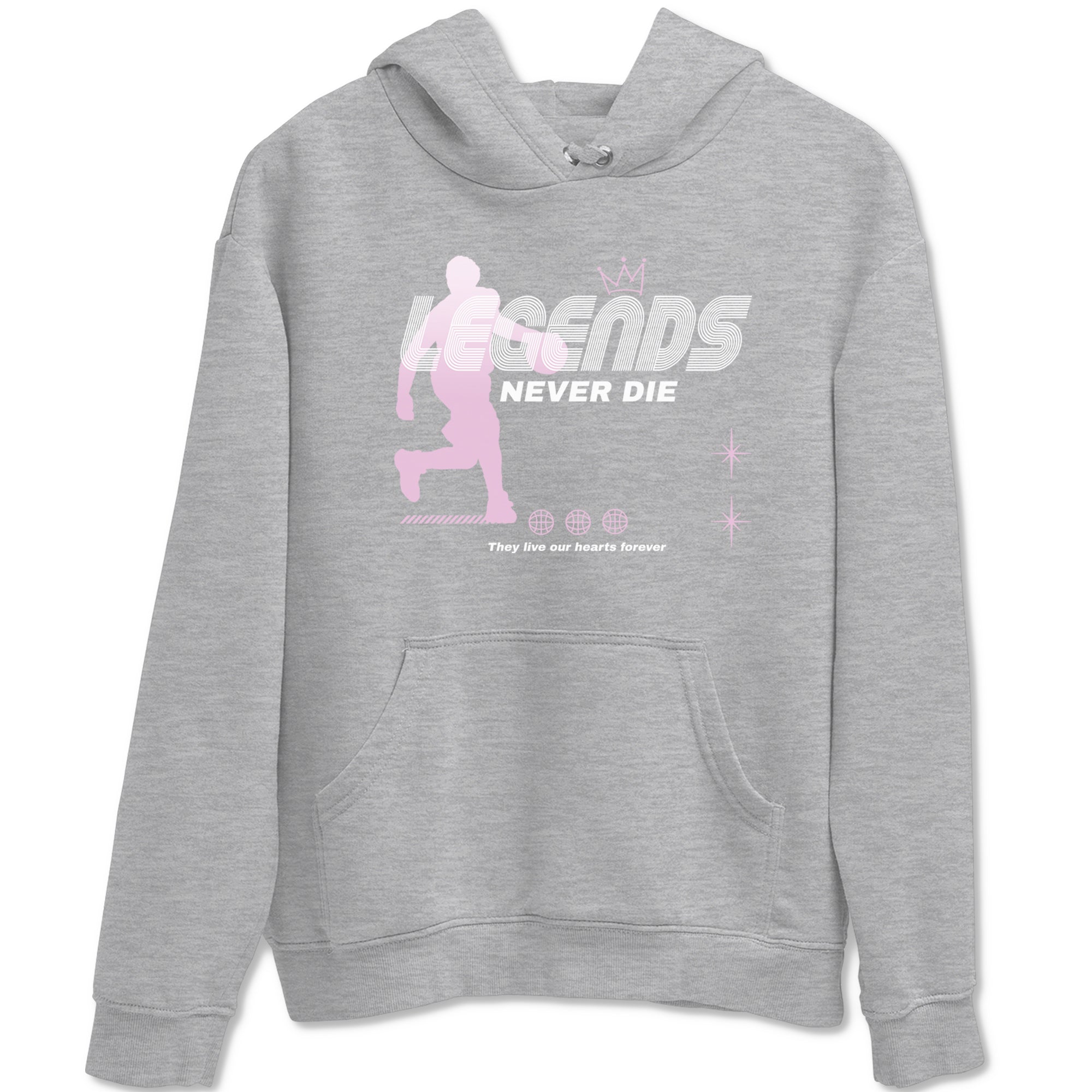 Legends Never Die Sneaker Tees - Air Jordan 4 Orchid