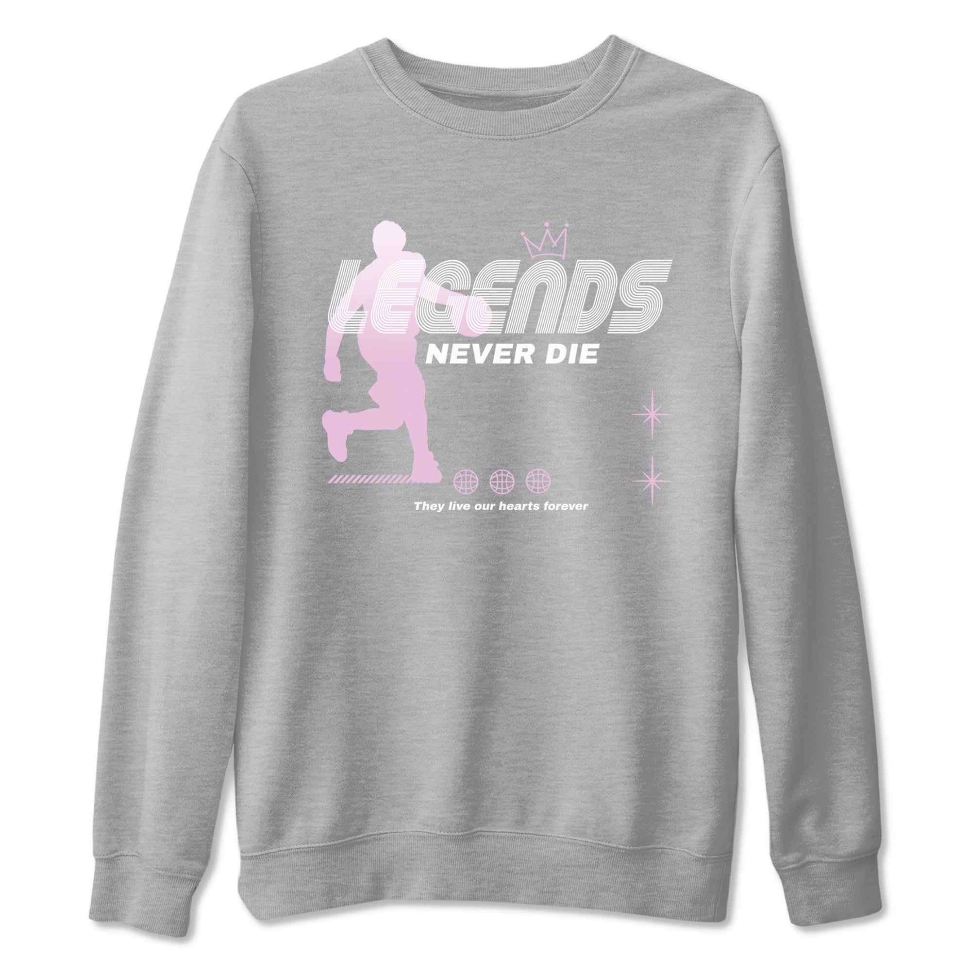Legends Never Die Sneaker Tees - Air Jordan 4 Orchid