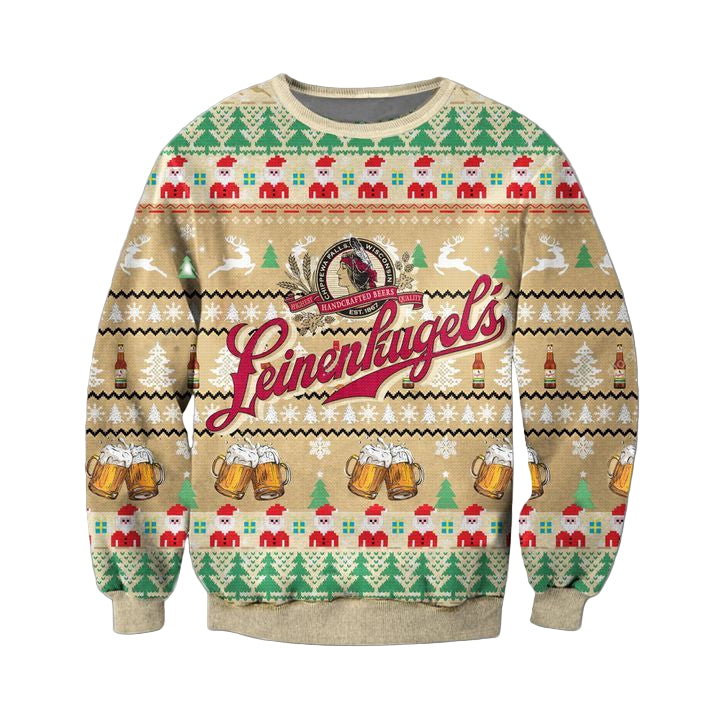 Leinenkugels Wisconsin Lager Ugly Christmas Sweater 2022 ? Usalast