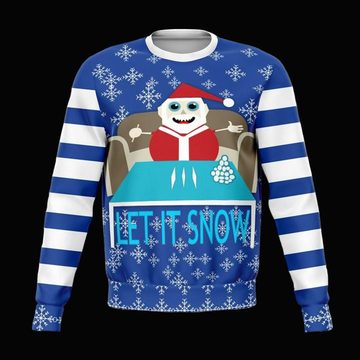 Let It Snow Offensive 2022 Xmas 2 3d Ugly Christmas Sweater ? Usalast