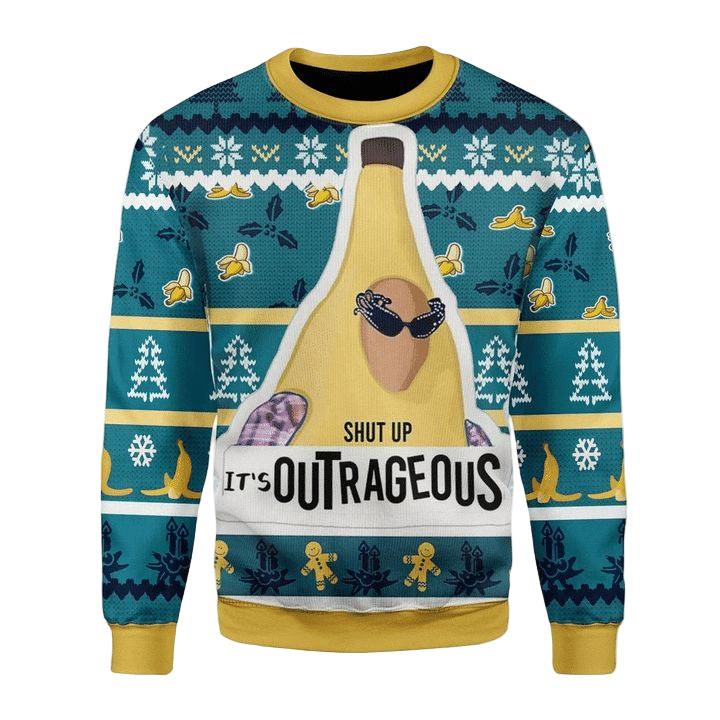 Liam Payne Shut Up It?s Outrageous Ugly Christmas Sweater 2022 ? Usalast