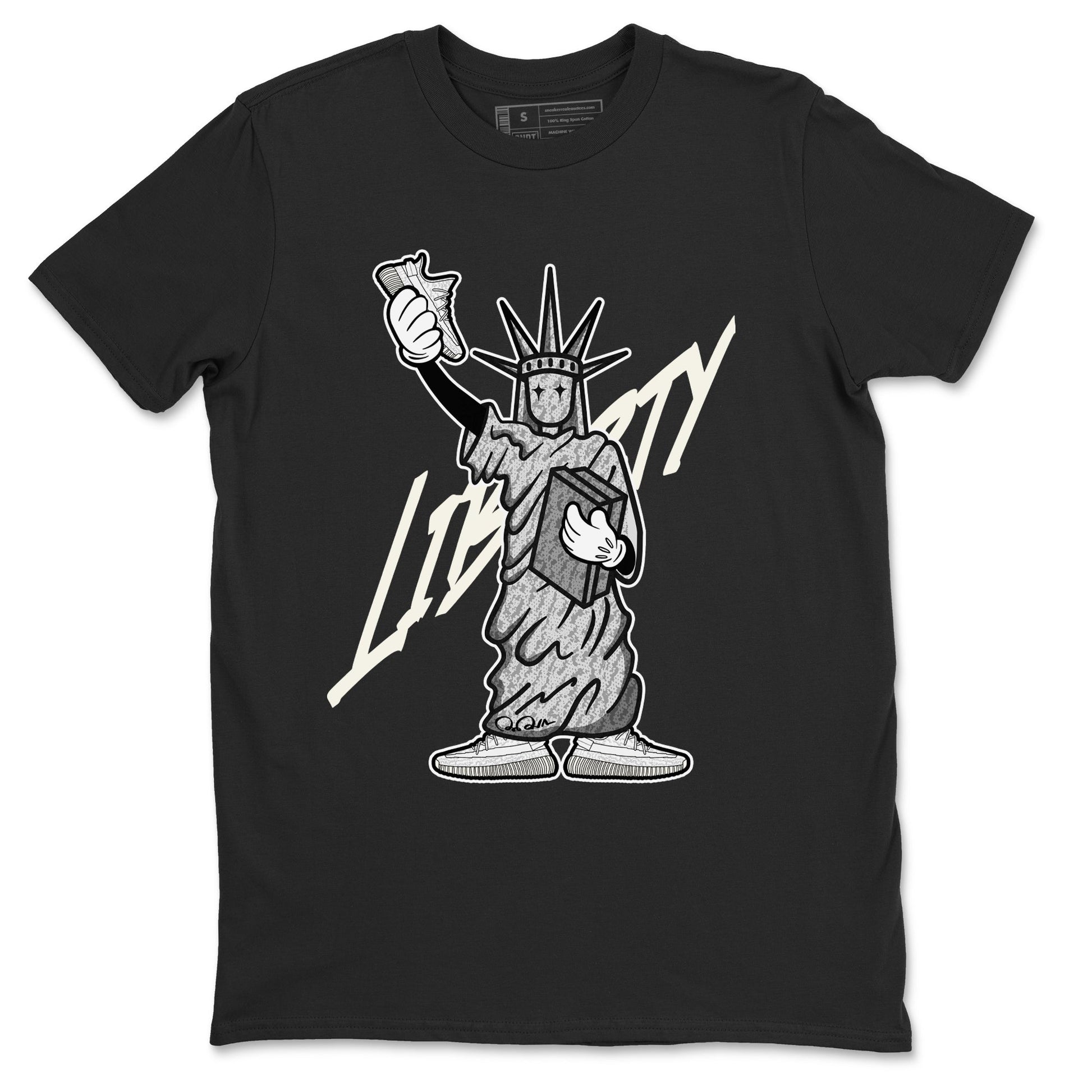 Statue Of Liberty Sneaker Tee - Yeezy 350 Static