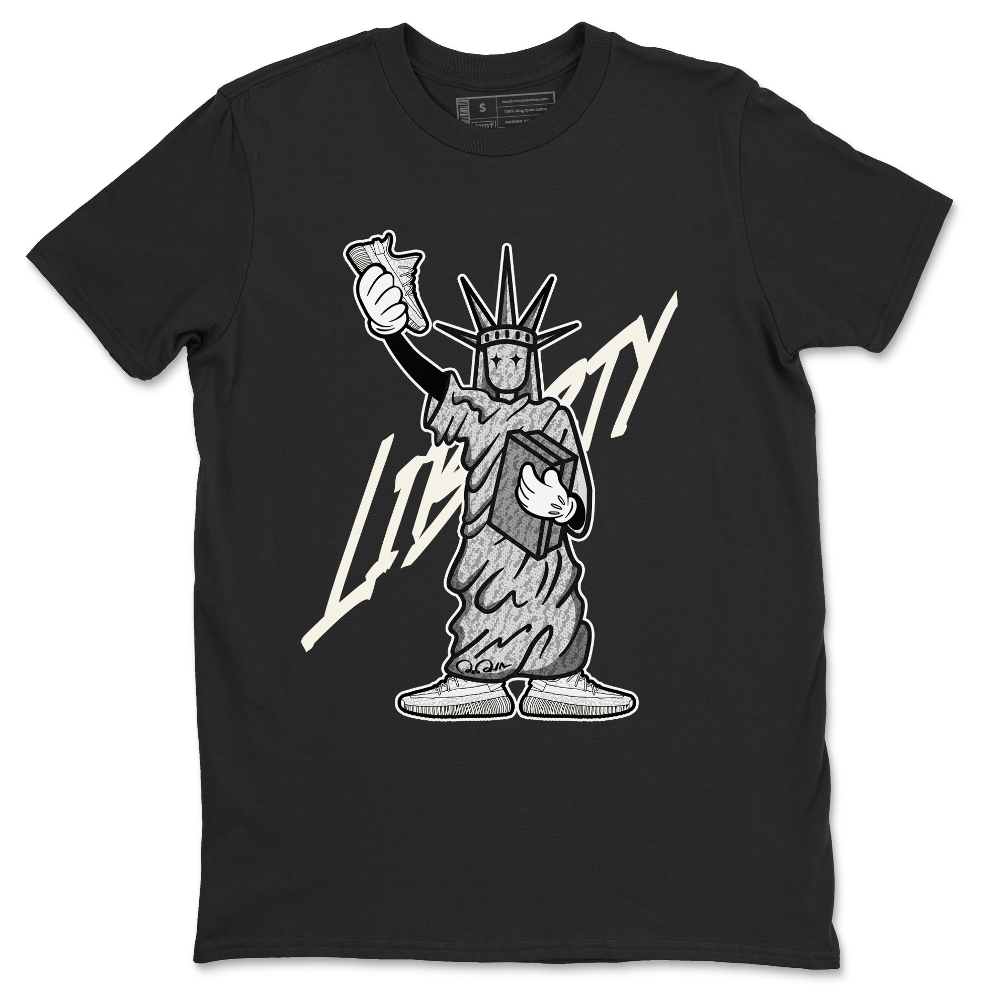 Statue Of Liberty Sneaker Tee - Yeezy 350 Static