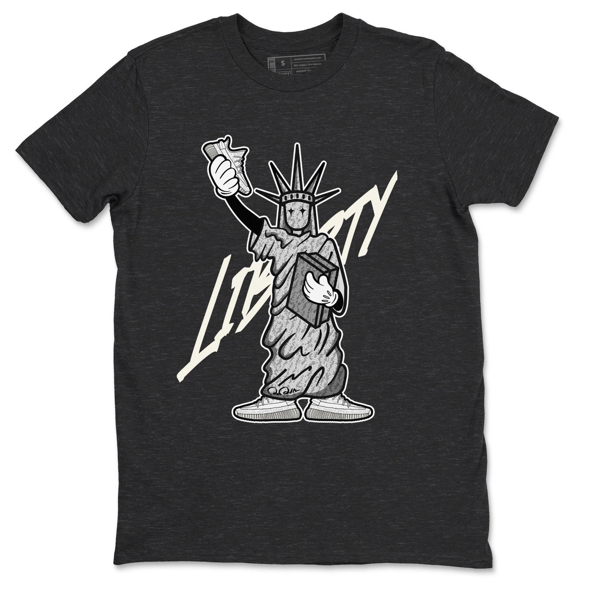 Statue Of Liberty Sneaker Tee - Yeezy 350 Static