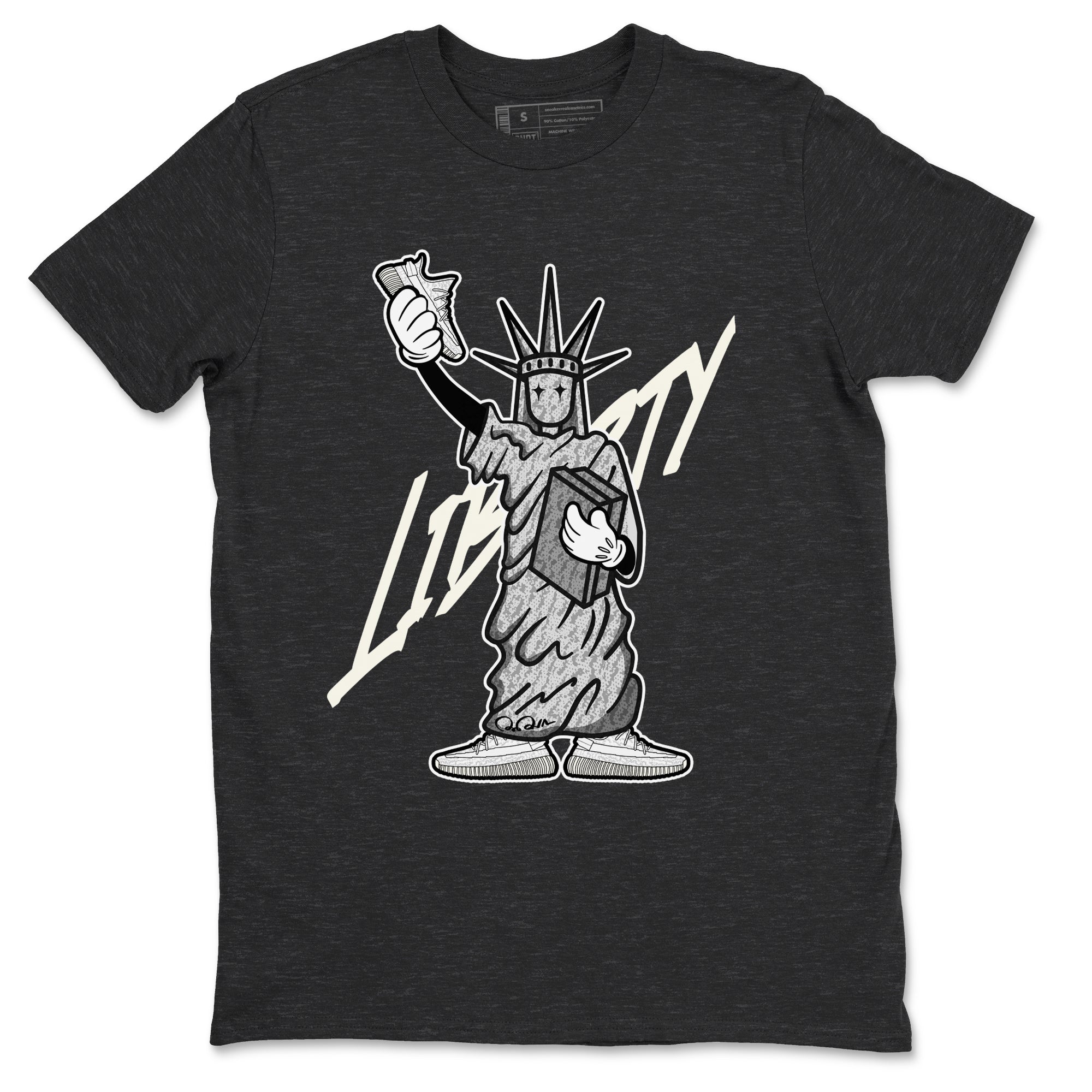 Statue Of Liberty Sneaker Tee - Yeezy 350 Static
