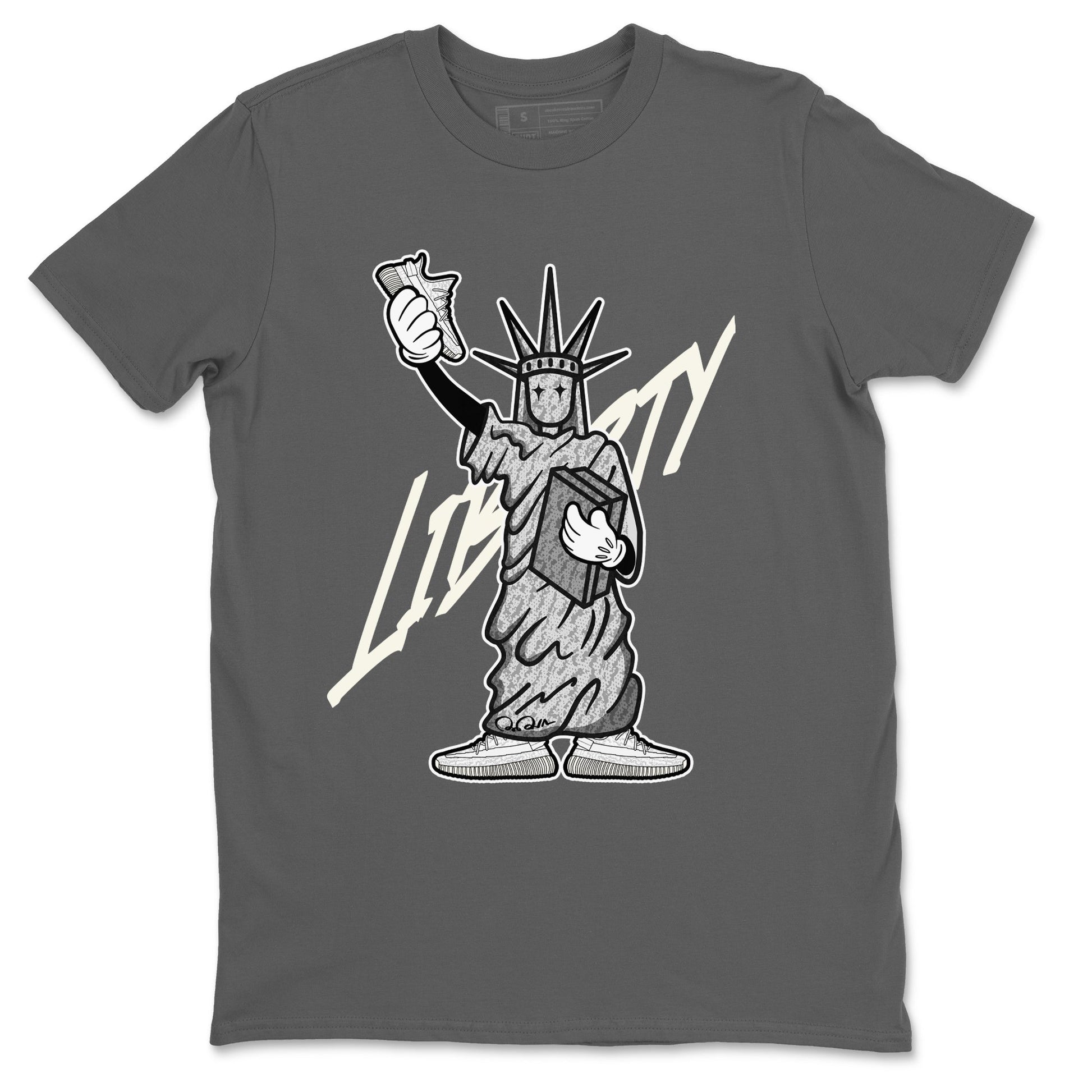 Statue Of Liberty Sneaker Tee - Yeezy 350 Static