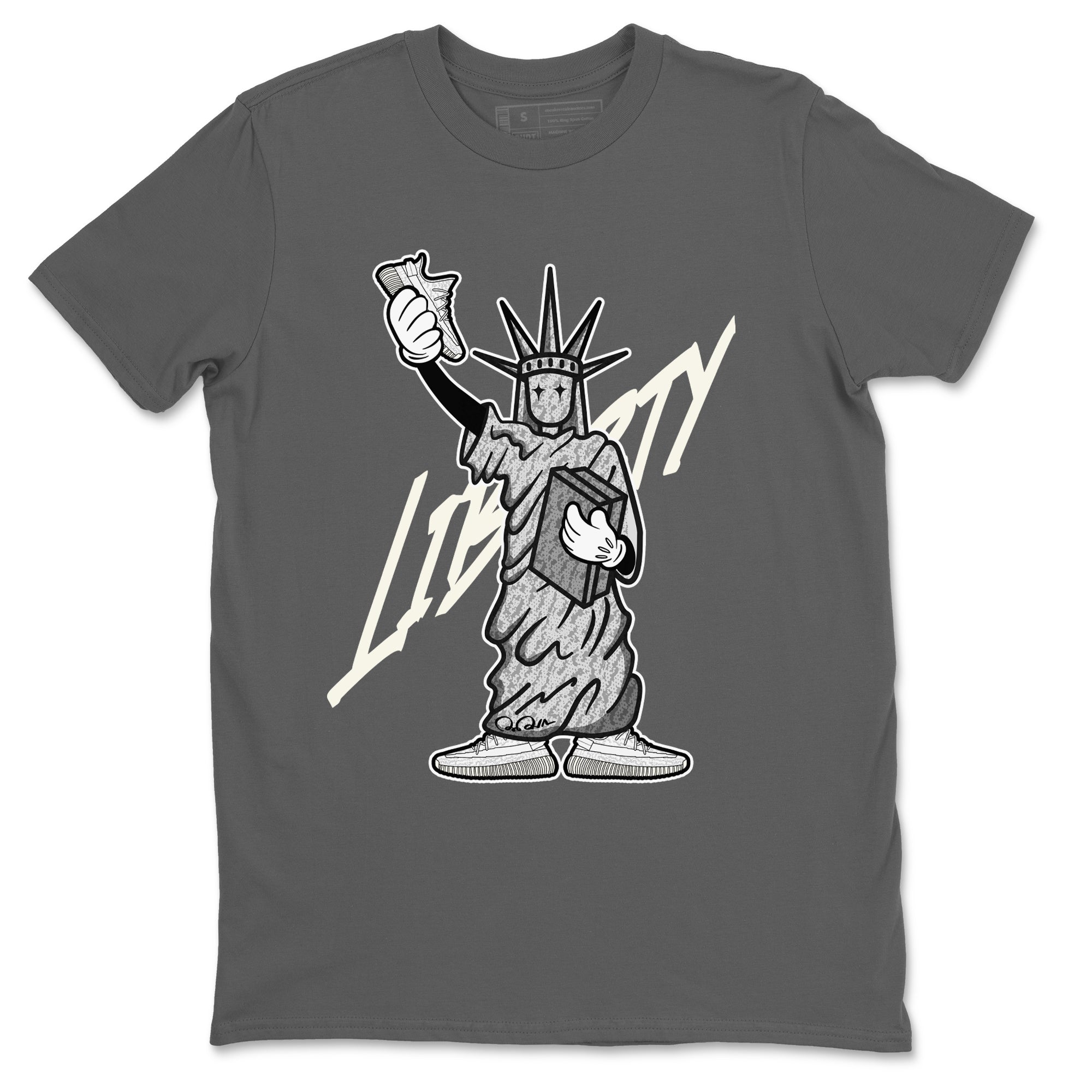Statue Of Liberty Sneaker Tee - Yeezy 350 Static