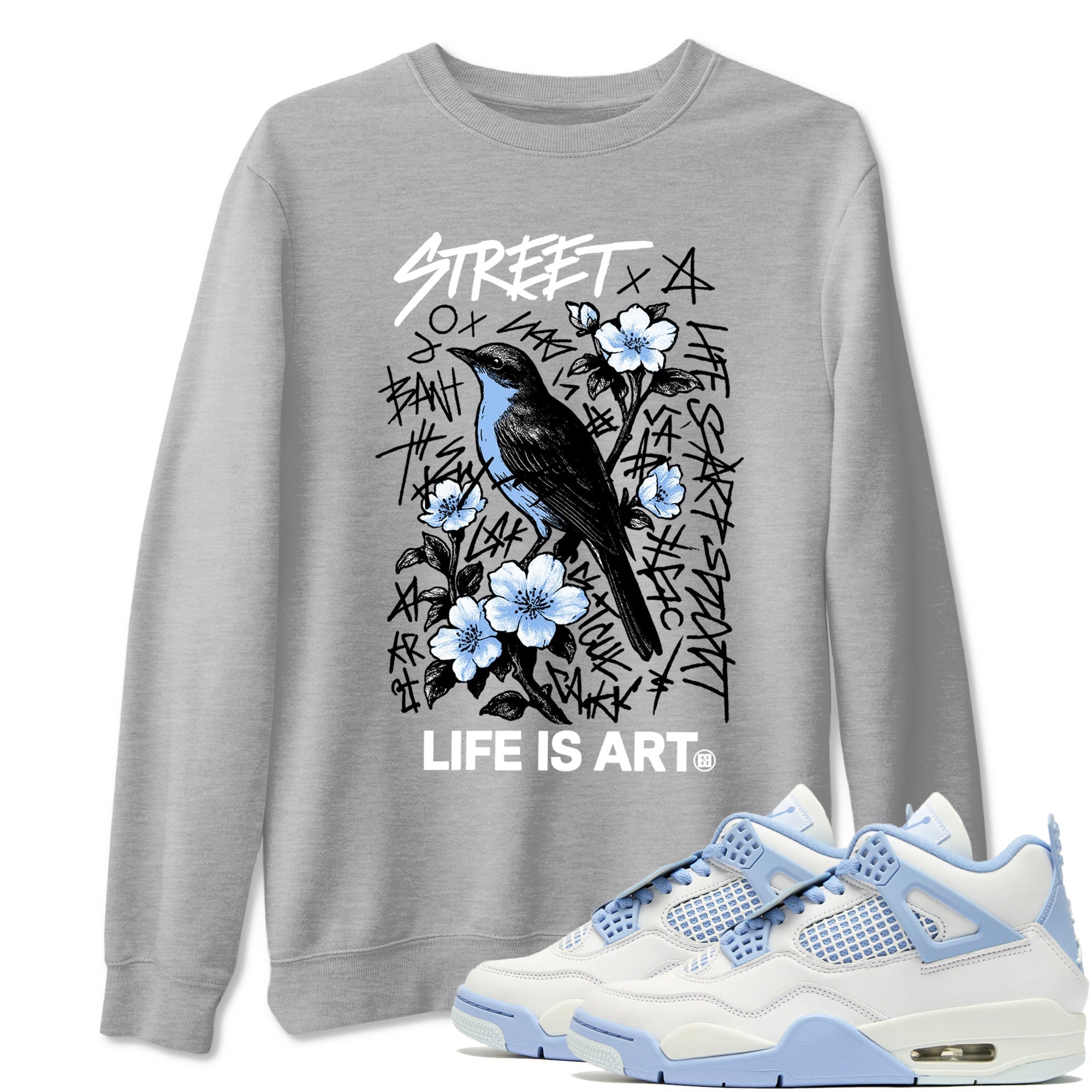 Life Is Art Sneaker Tees - Air Jordan 4 