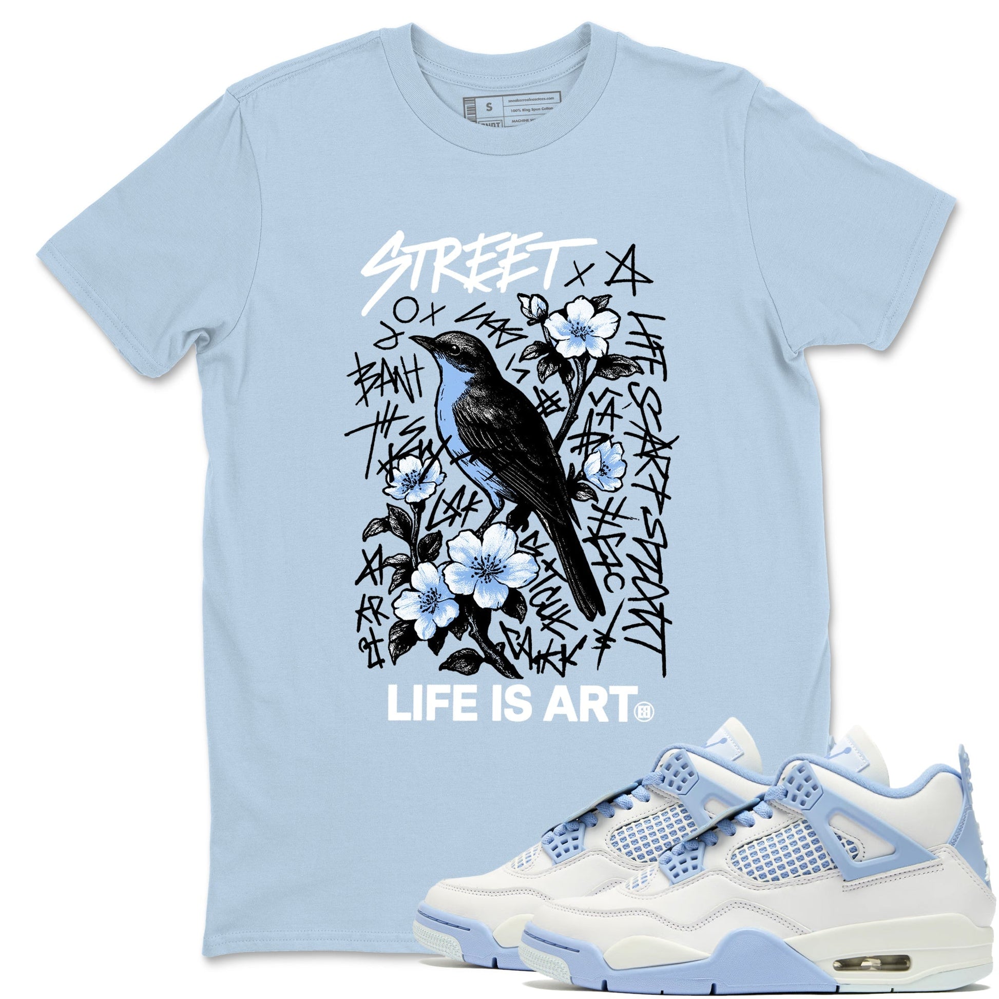 Life Is Art Sneaker Tees - Air Jordan 4 
