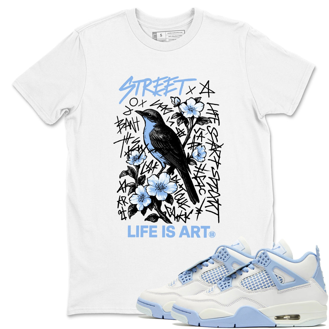 Life Is Art Sneaker Tees - Air Jordan 4 