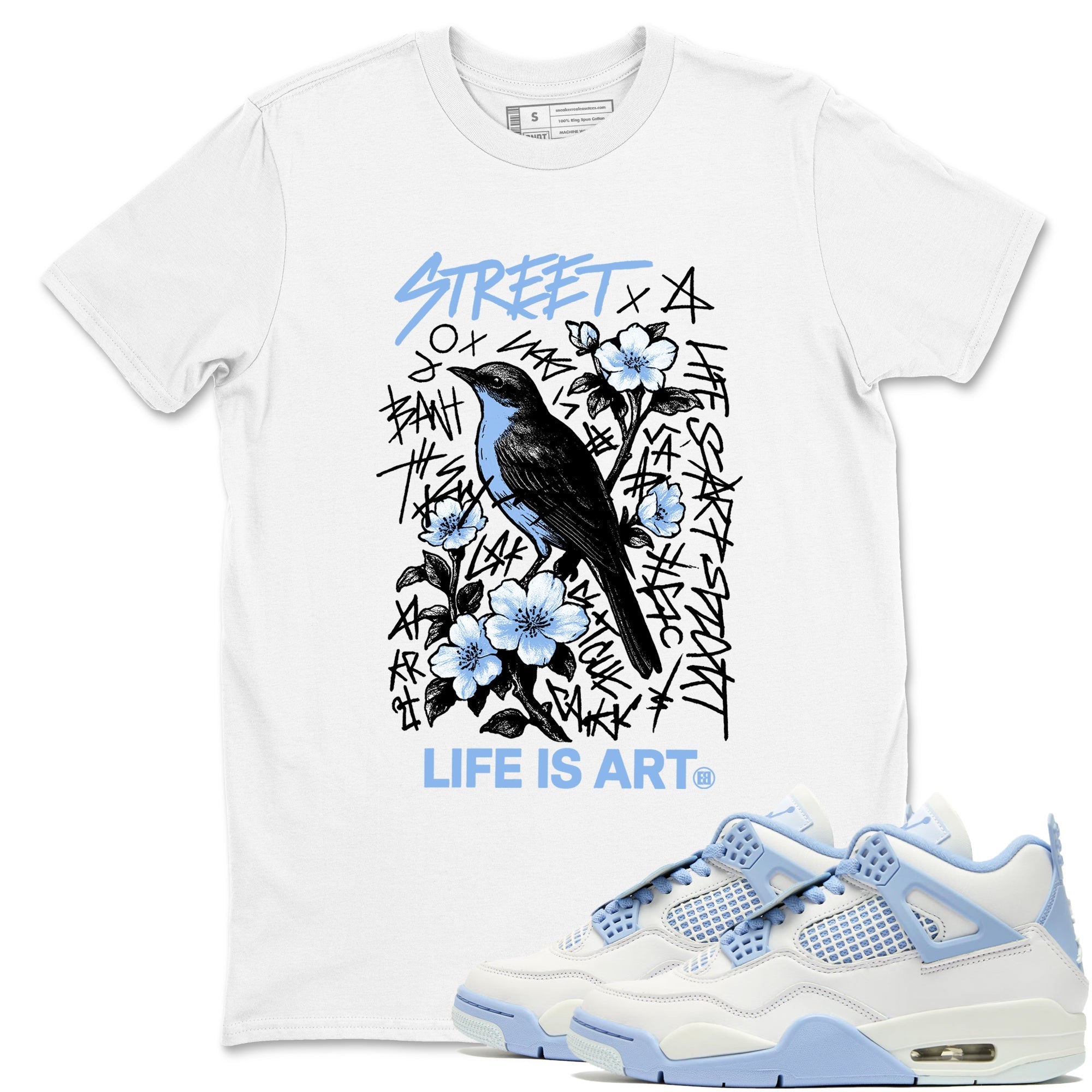 Life Is Art Sneaker Tees - Air Jordan 4 