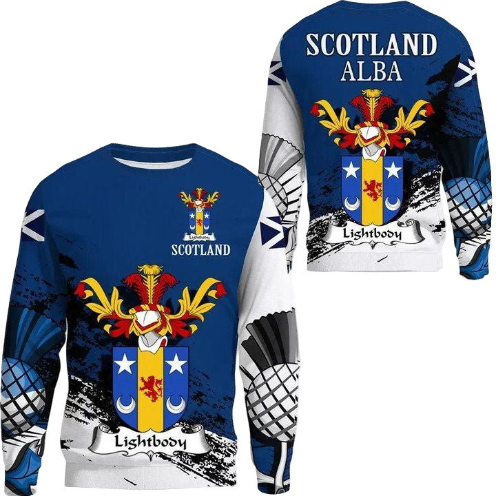 Lightbody Scottish Family Crest Scotland Special Sweater A7 ? Usalast