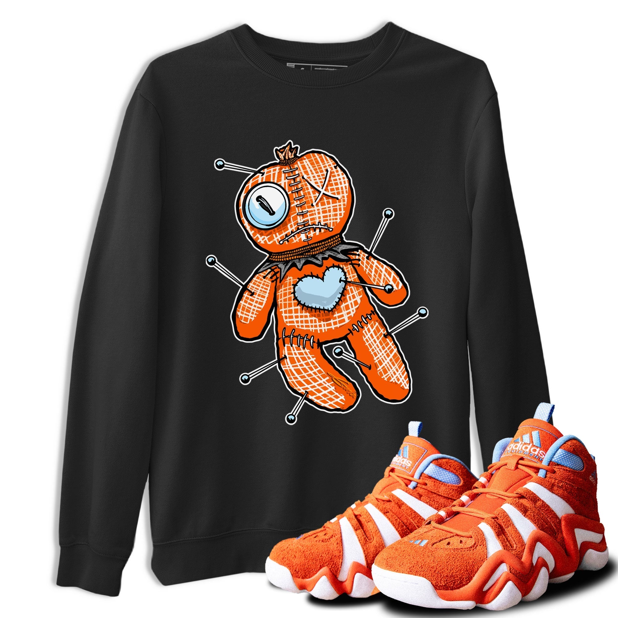 Linen Voodoo Doll Sneaker Tee - Crazy 8 Team Orange