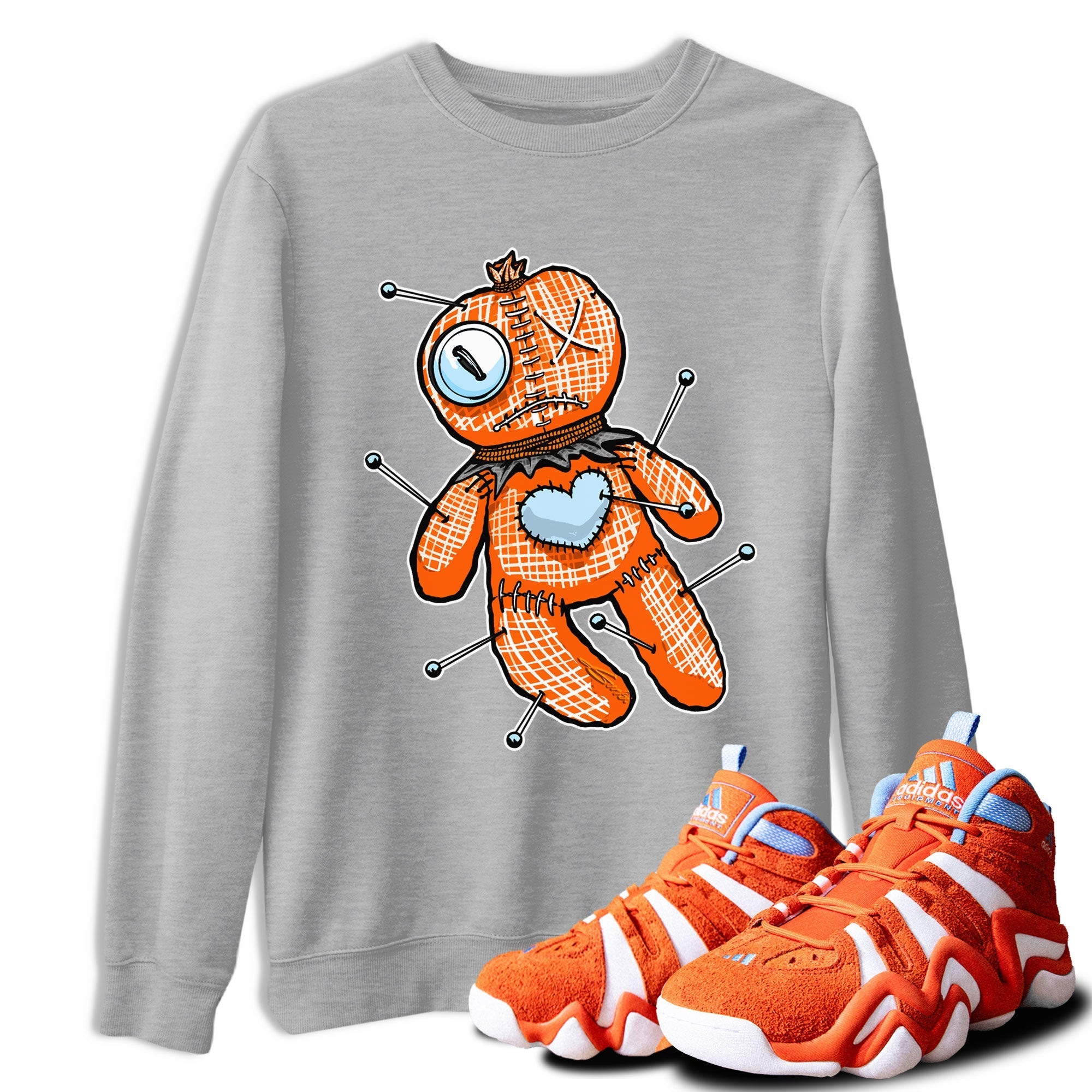 Linen Voodoo Doll Sneaker Tee - Crazy 8 Team Orange
