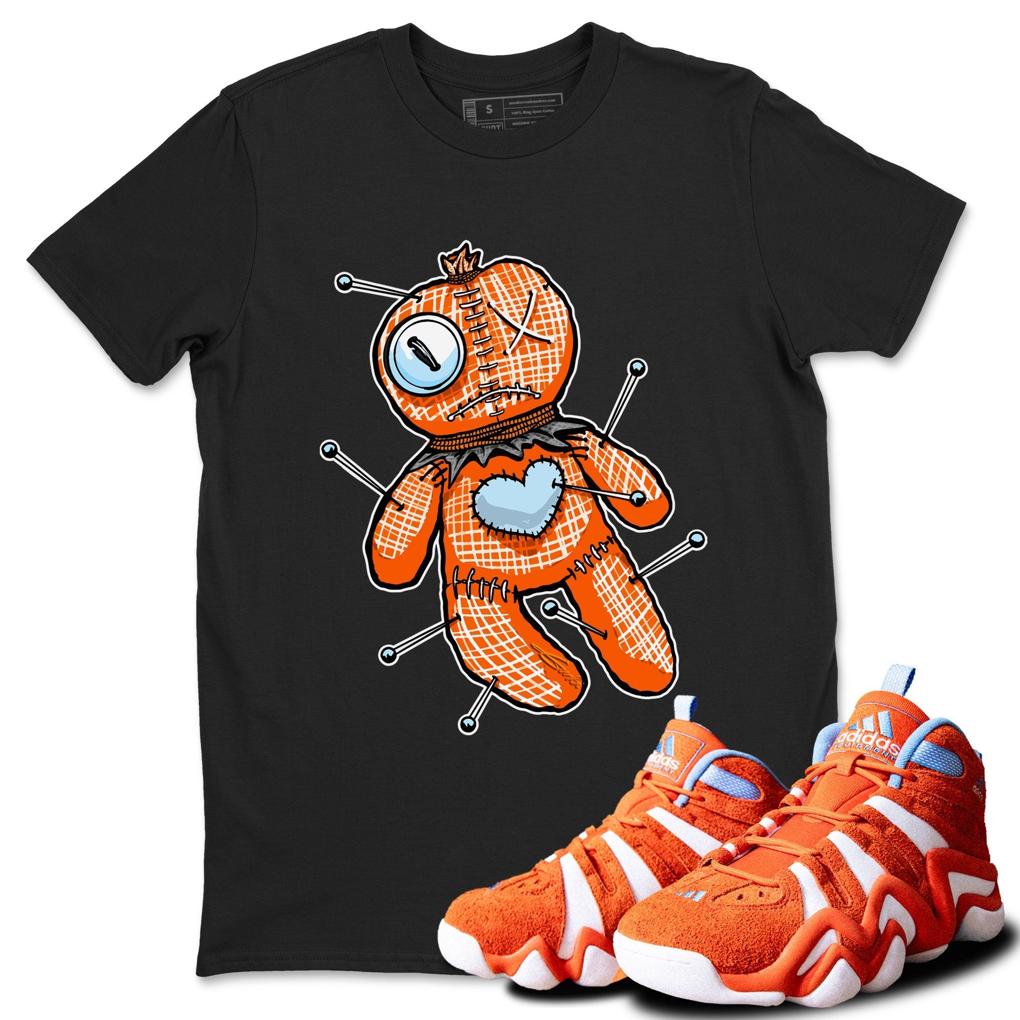 Linen Voodoo Doll Sneaker Tee - Crazy 8 Team Orange