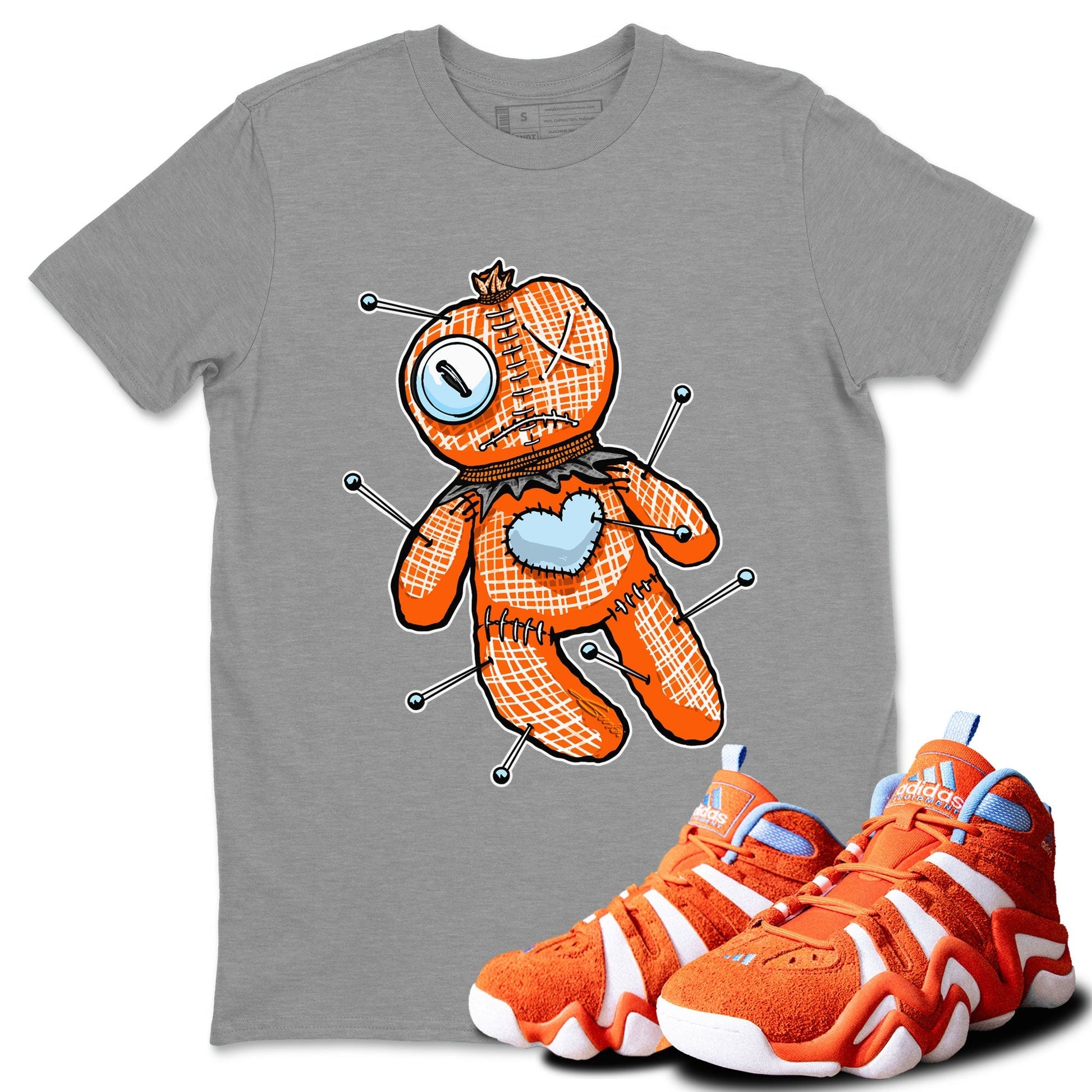 Linen Voodoo Doll Sneaker Tee - Crazy 8 Team Orange