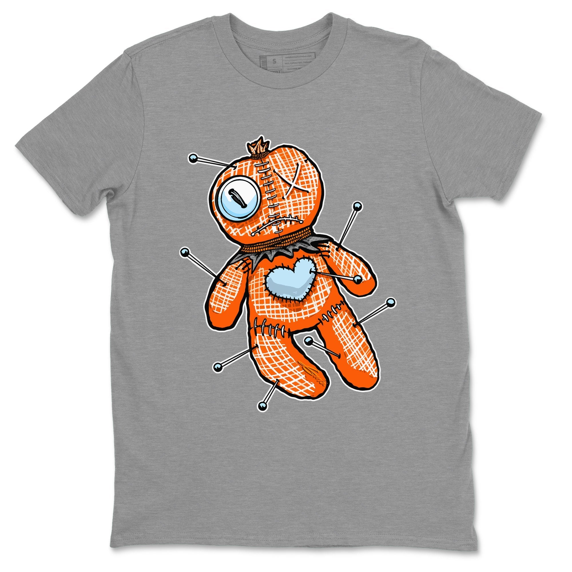 Linen Voodoo Doll Sneaker Tee - Crazy 8 Team Orange
