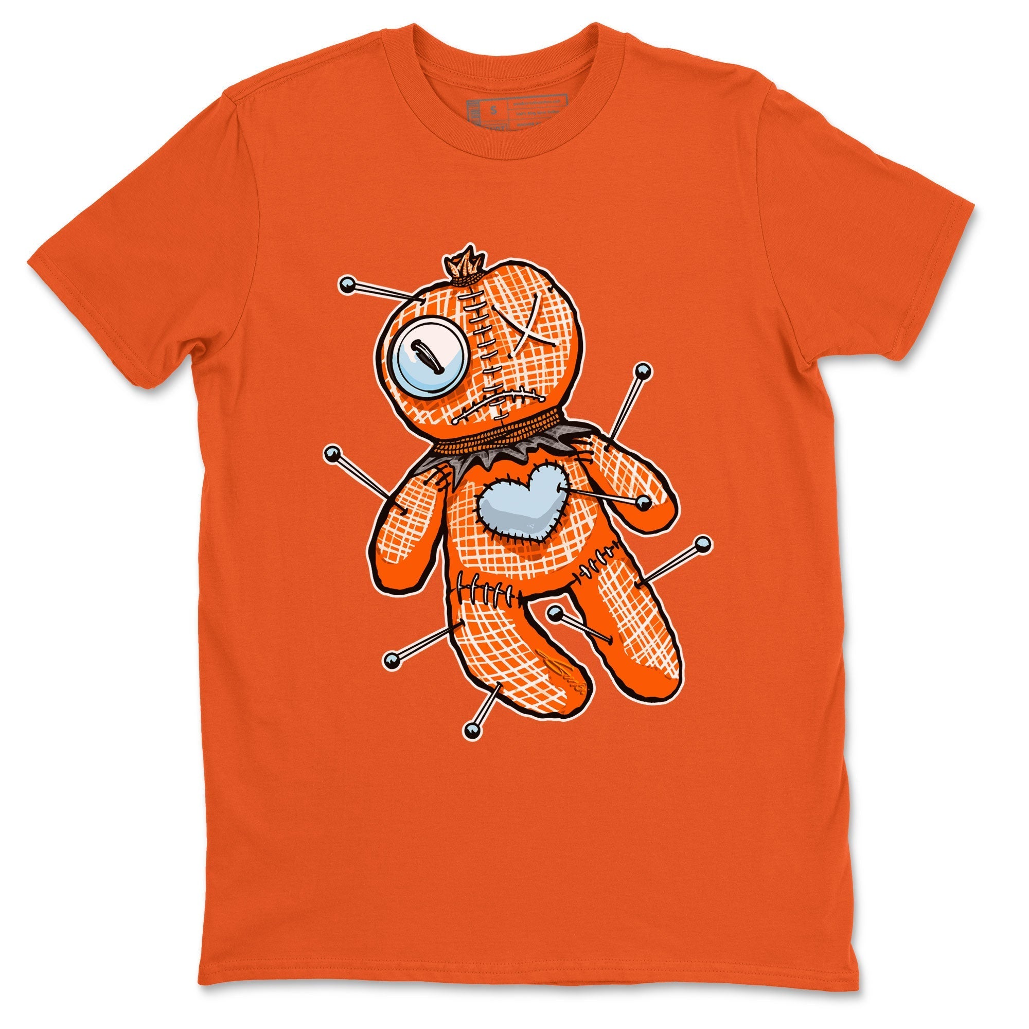 Linen Voodoo Doll Sneaker Tee - Crazy 8 Team Orange