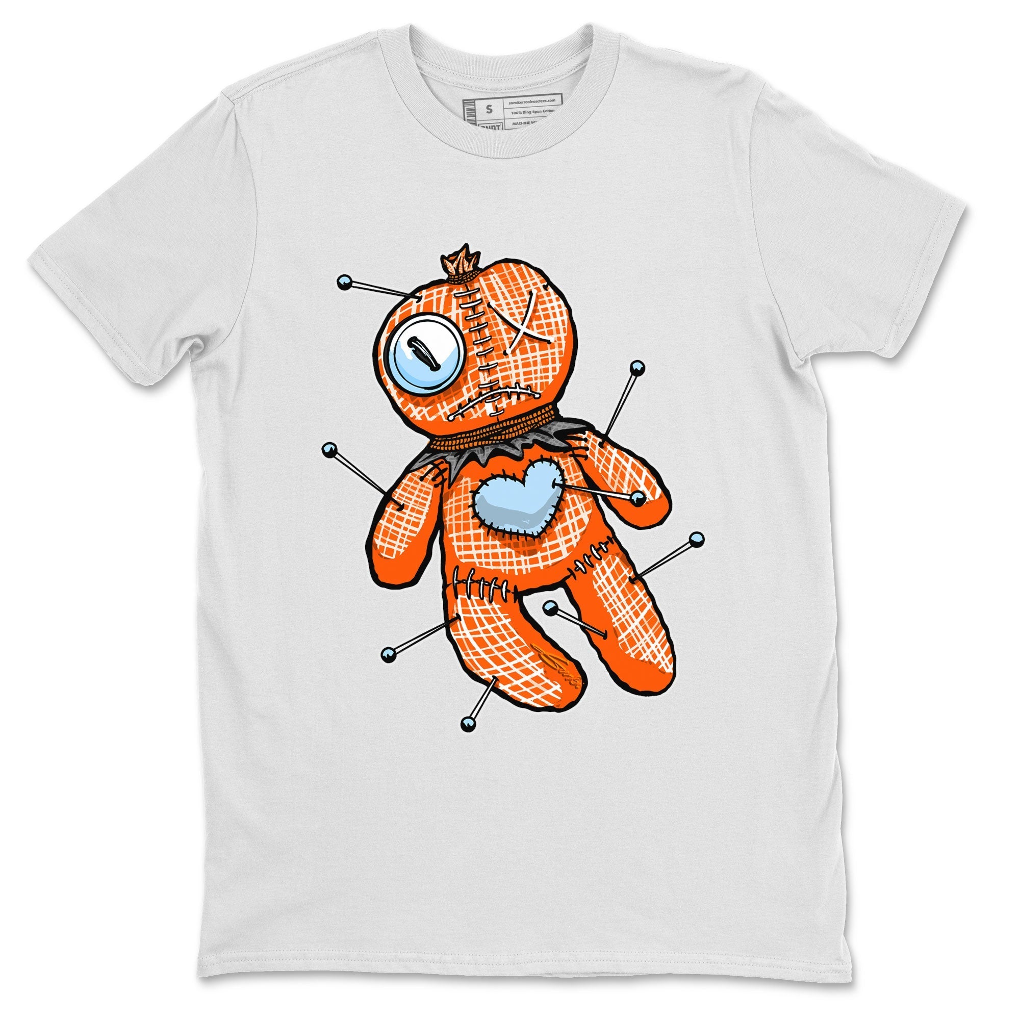 Linen Voodoo Doll Sneaker Tee - Crazy 8 Team Orange