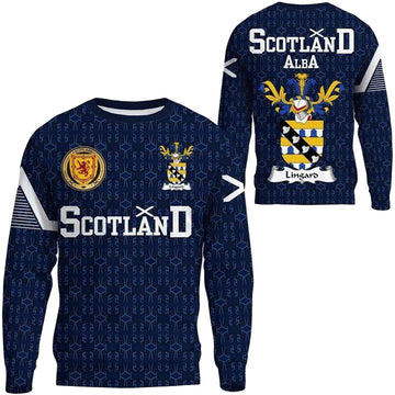 Lingard Family Crest Sweater Scottish Home ? 1991 Style A7 ? Usalast