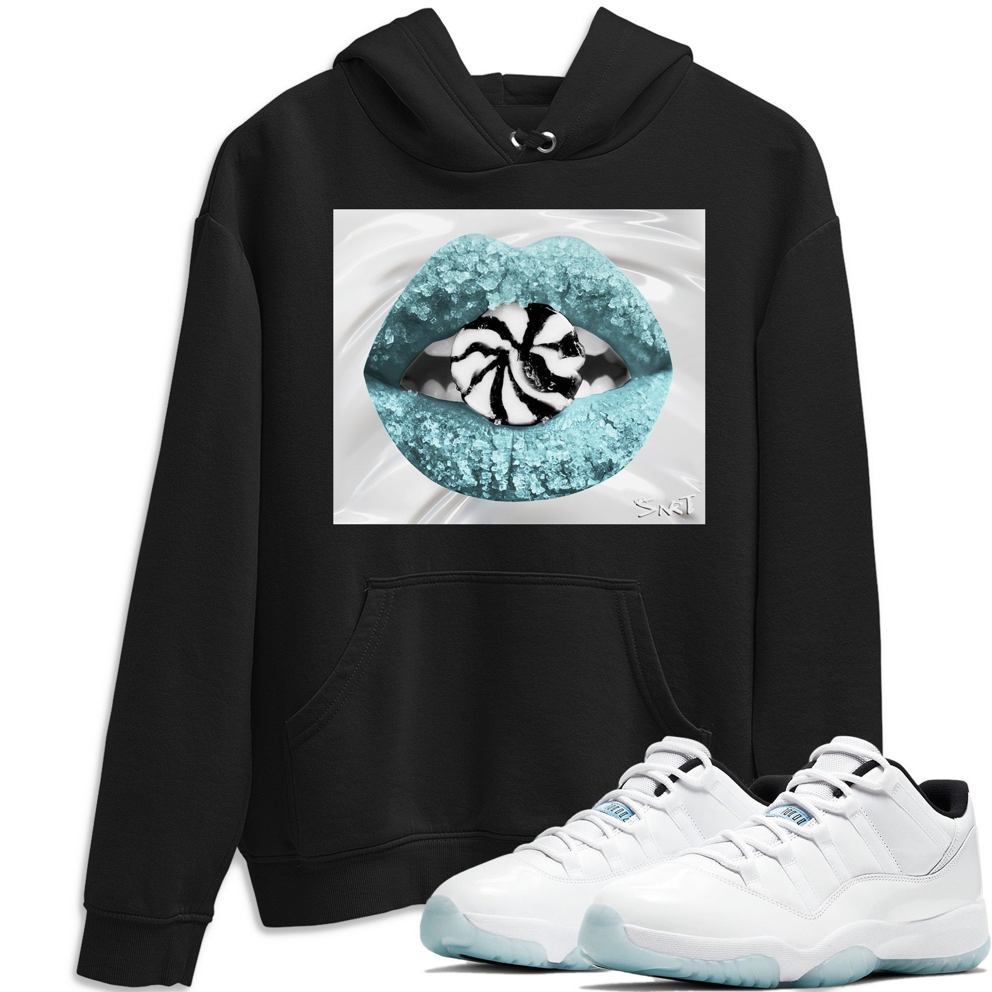 Lips Candy Unisex Tops - Air Jordan 11 Legend Blue