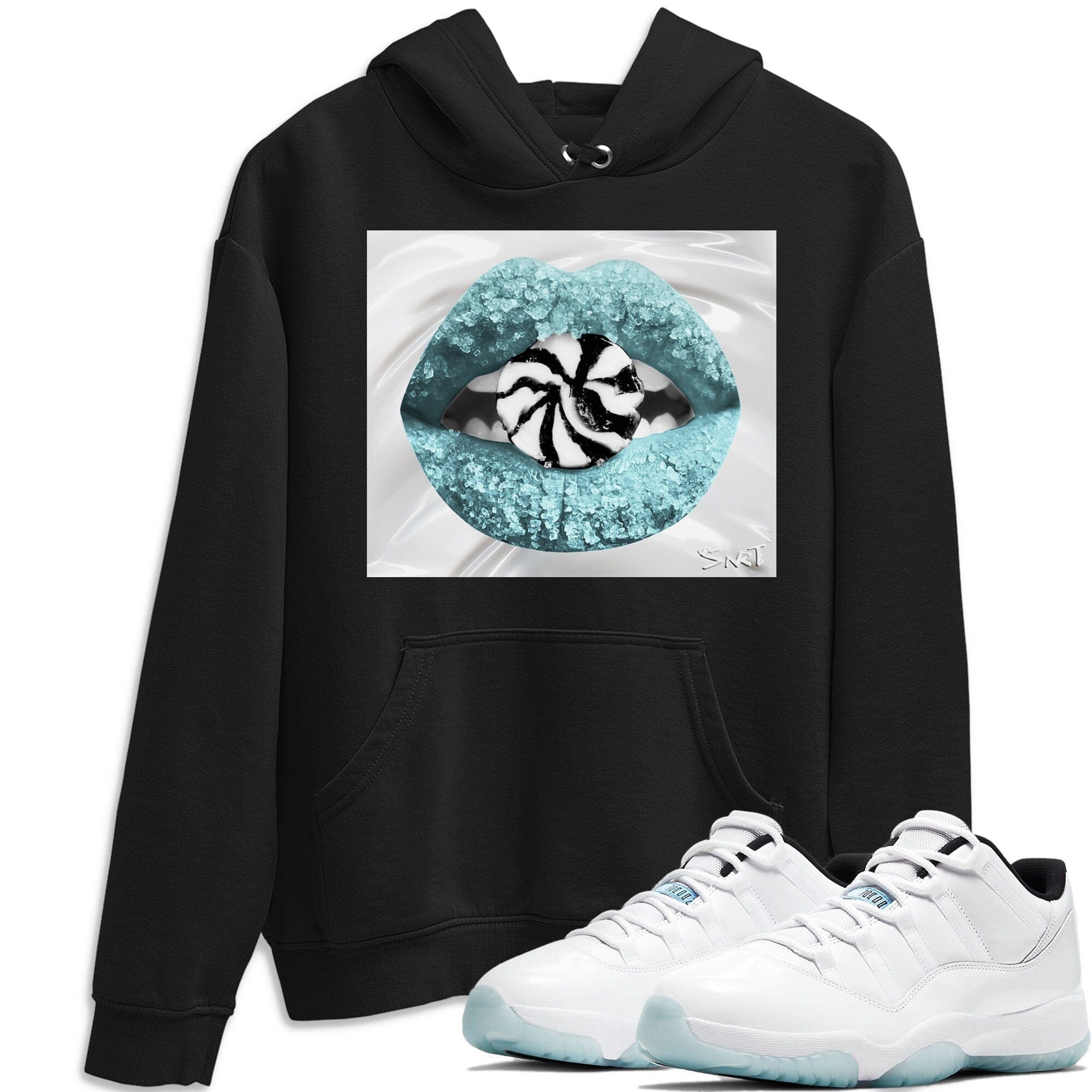 Lips Candy Unisex Tops - Air Jordan 11 Legend Blue
