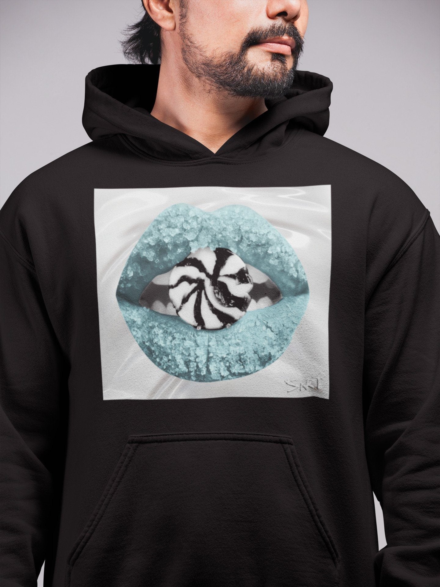 Lips Candy Unisex Tops - Air Jordan 11 Legend Blue