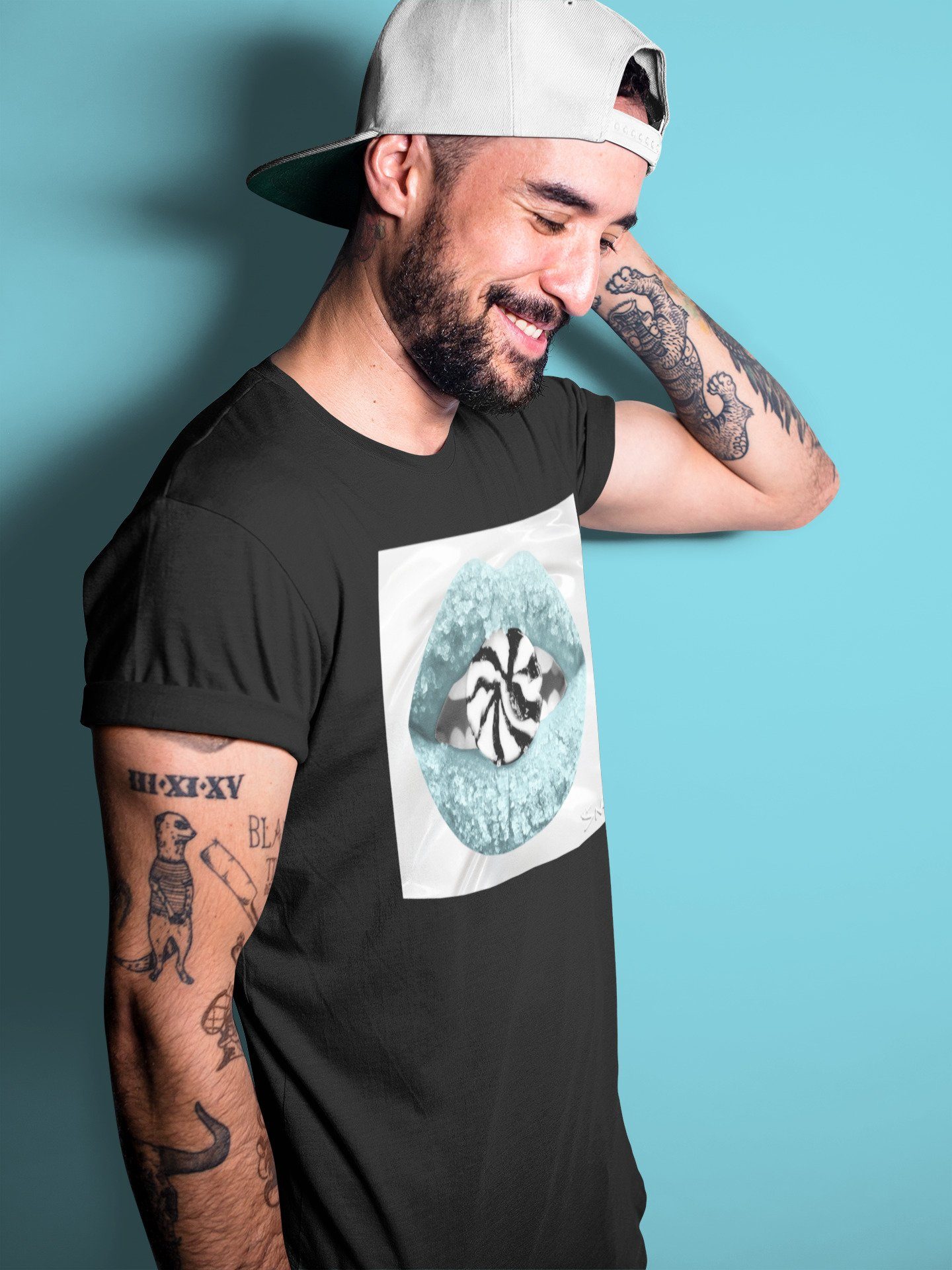 Lips Candy Unisex Tops - Air Jordan 11 Legend Blue