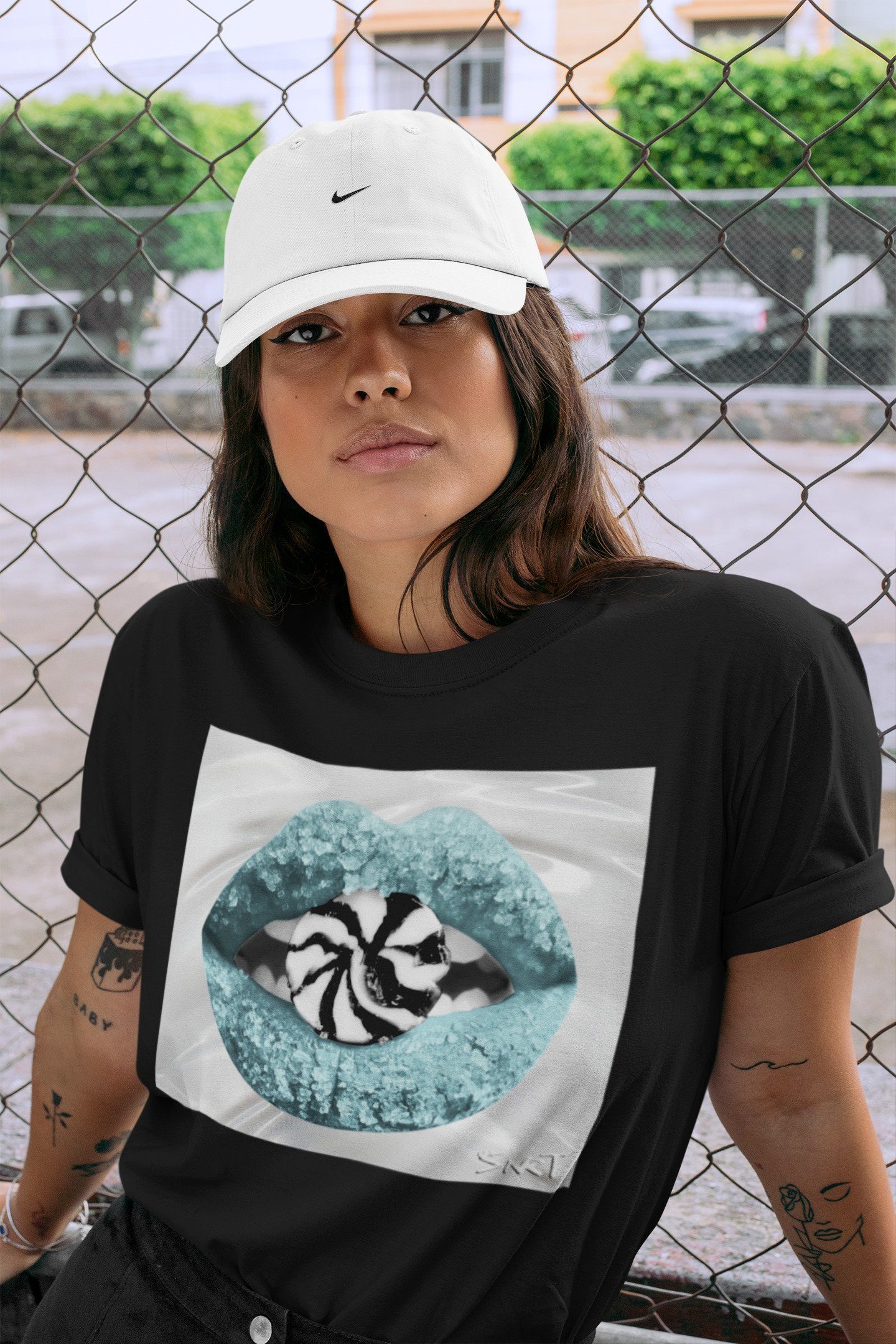 Lips Candy Unisex Tops - Air Jordan 11 Legend Blue