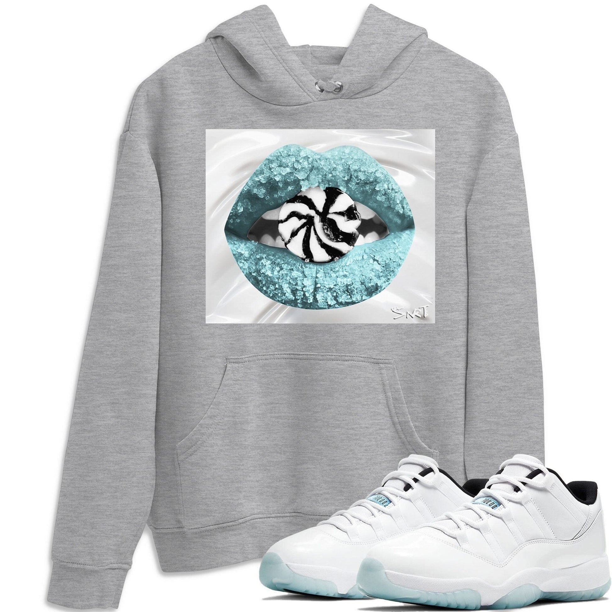 Lips Candy Unisex Tops - Air Jordan 11 Legend Blue