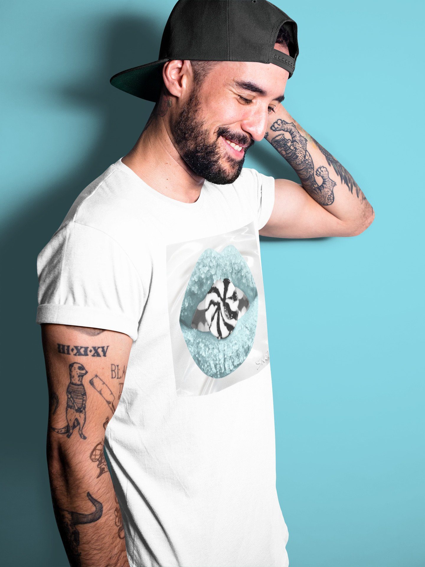 Lips Candy Unisex Tops - Air Jordan 11 Legend Blue
