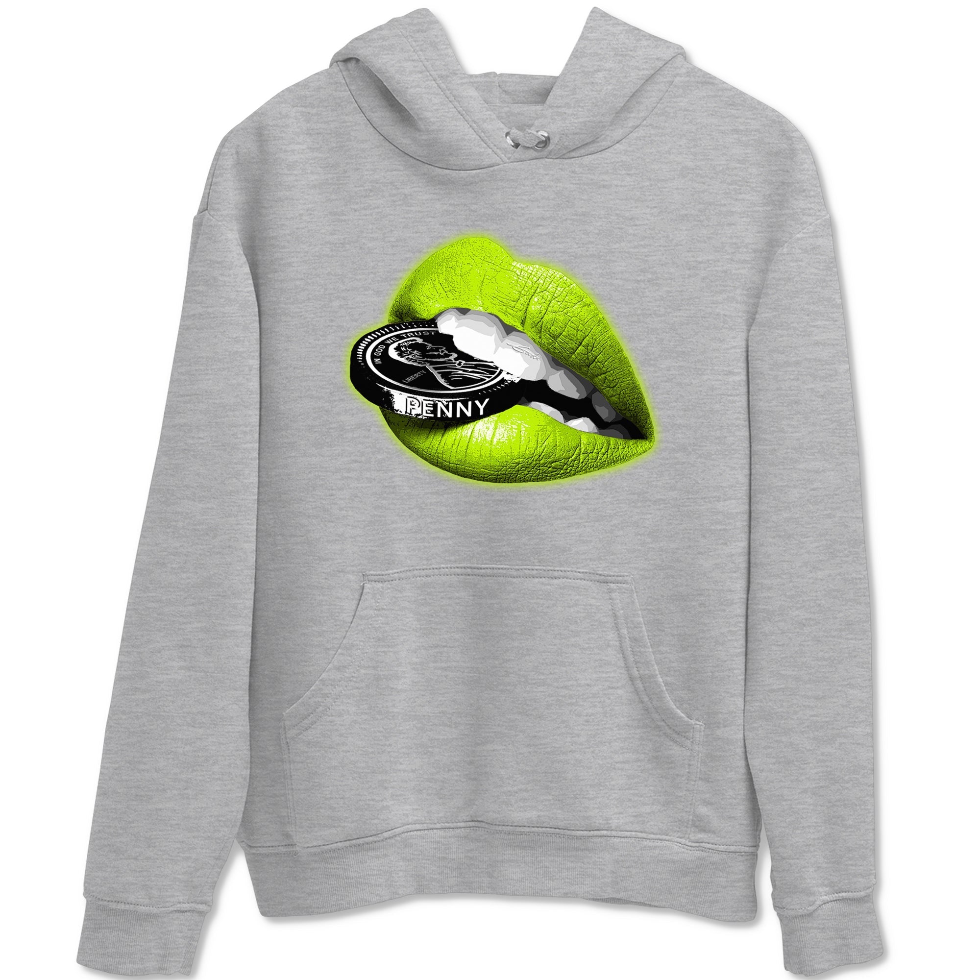 Lips Coin Sneaker Tees - Air Foamposite One Black Volt