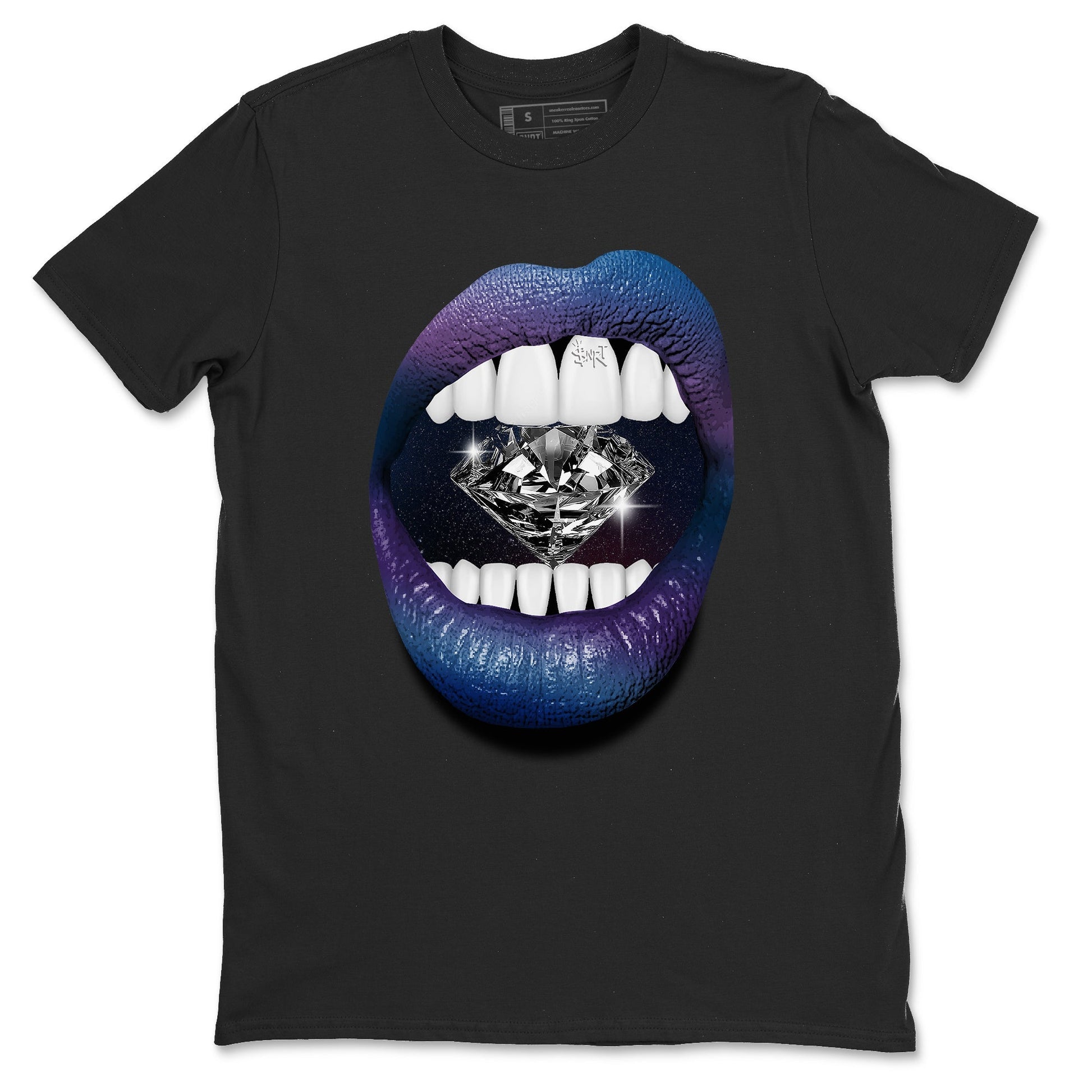 Lips Diamond Sneaker Tees - Air Foamposite One Galaxy