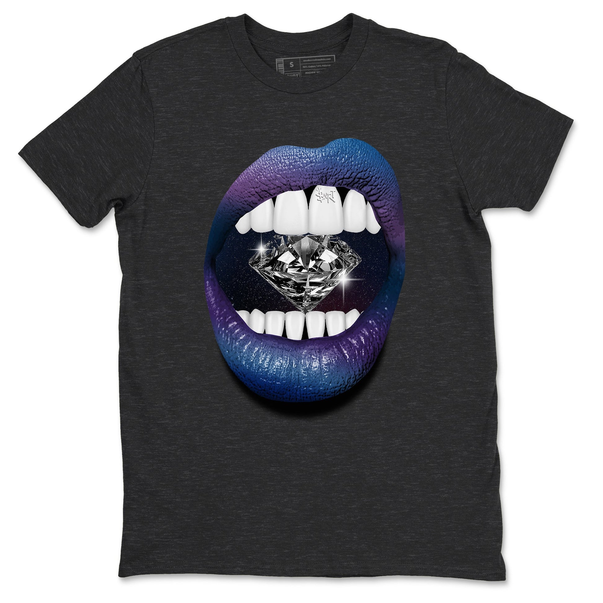 Lips Diamond Sneaker Tees - Air Foamposite One Galaxy