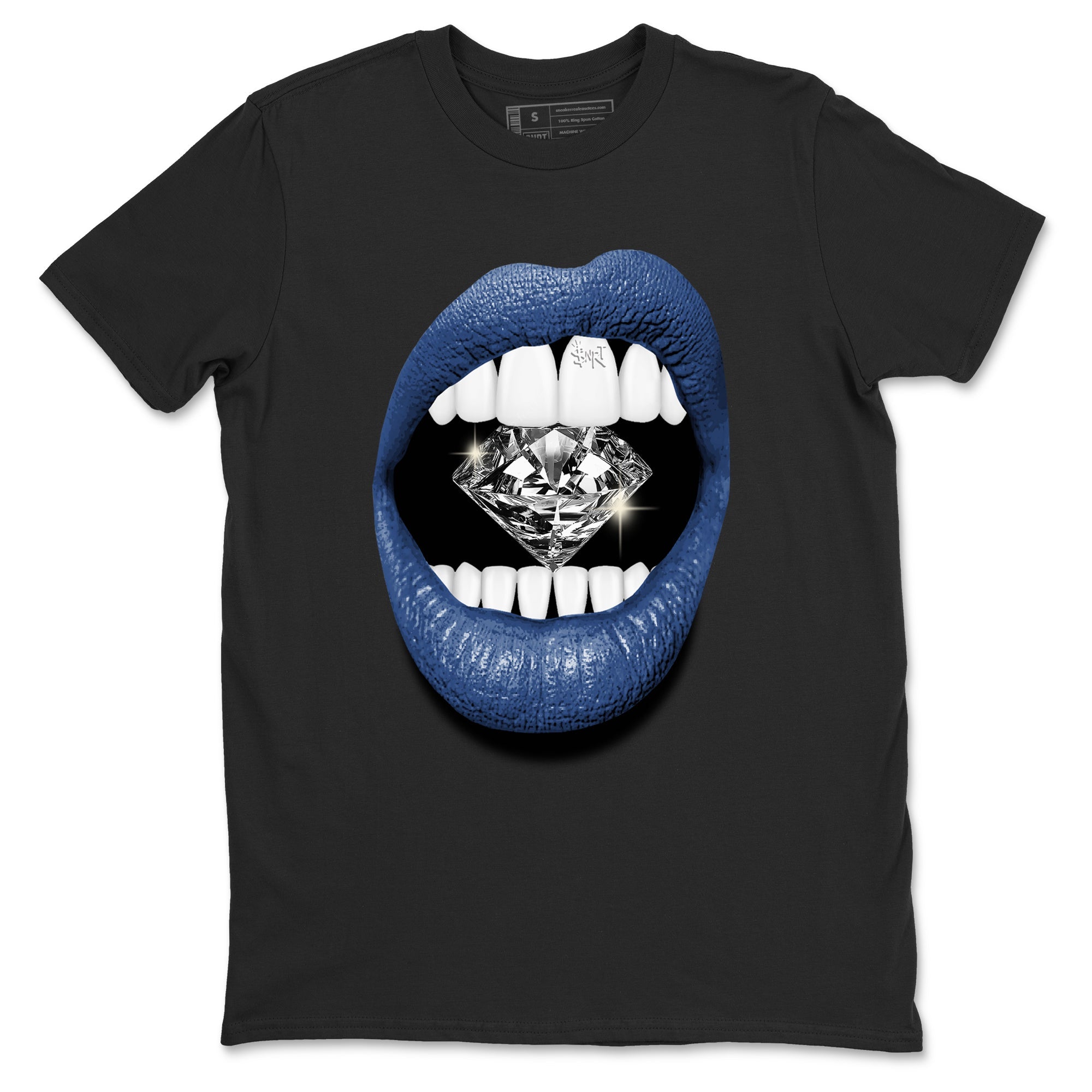 Lips Diamond Sneaker Tees - Air Jordan 3 A Ma Maniere x Diffused Blue