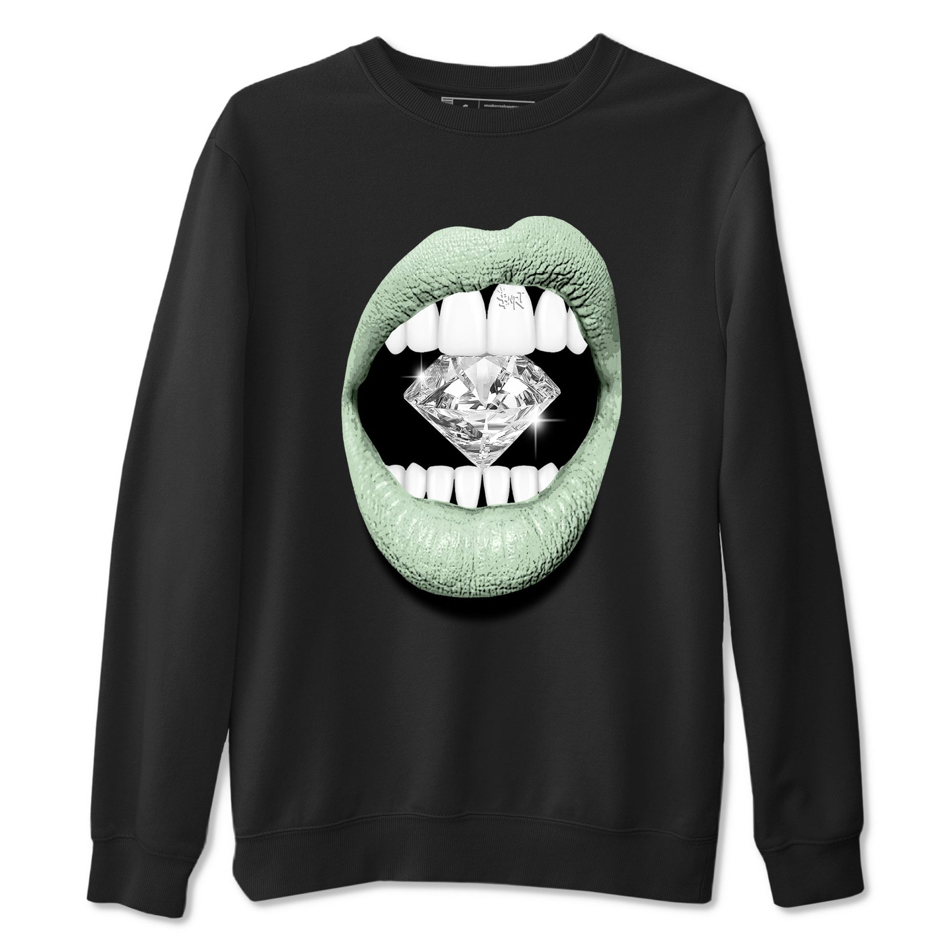 Lips Diamond Sneaker Tees - Air Jordan 4 Abundance
