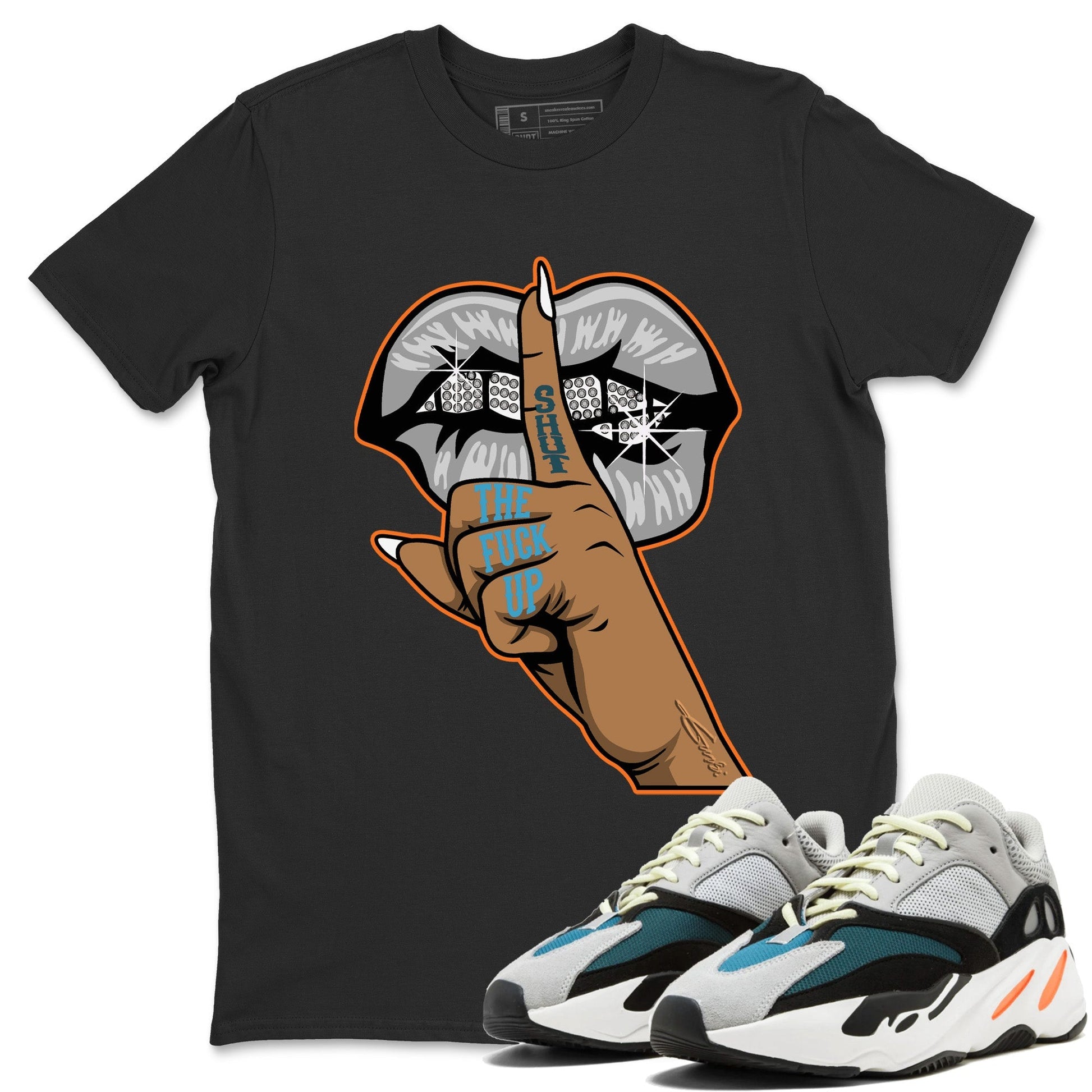 Lips Hand Unisex Tops - Yeezy 700 Wave Runner